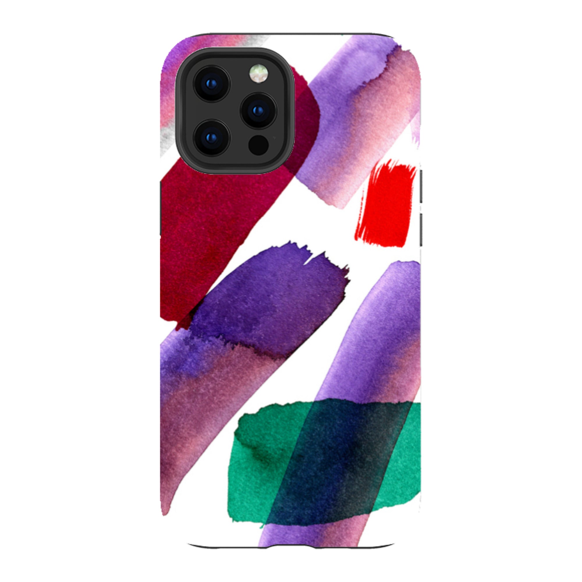 iPhone Tough Case - Lilac Brushes By Kitty Joseph