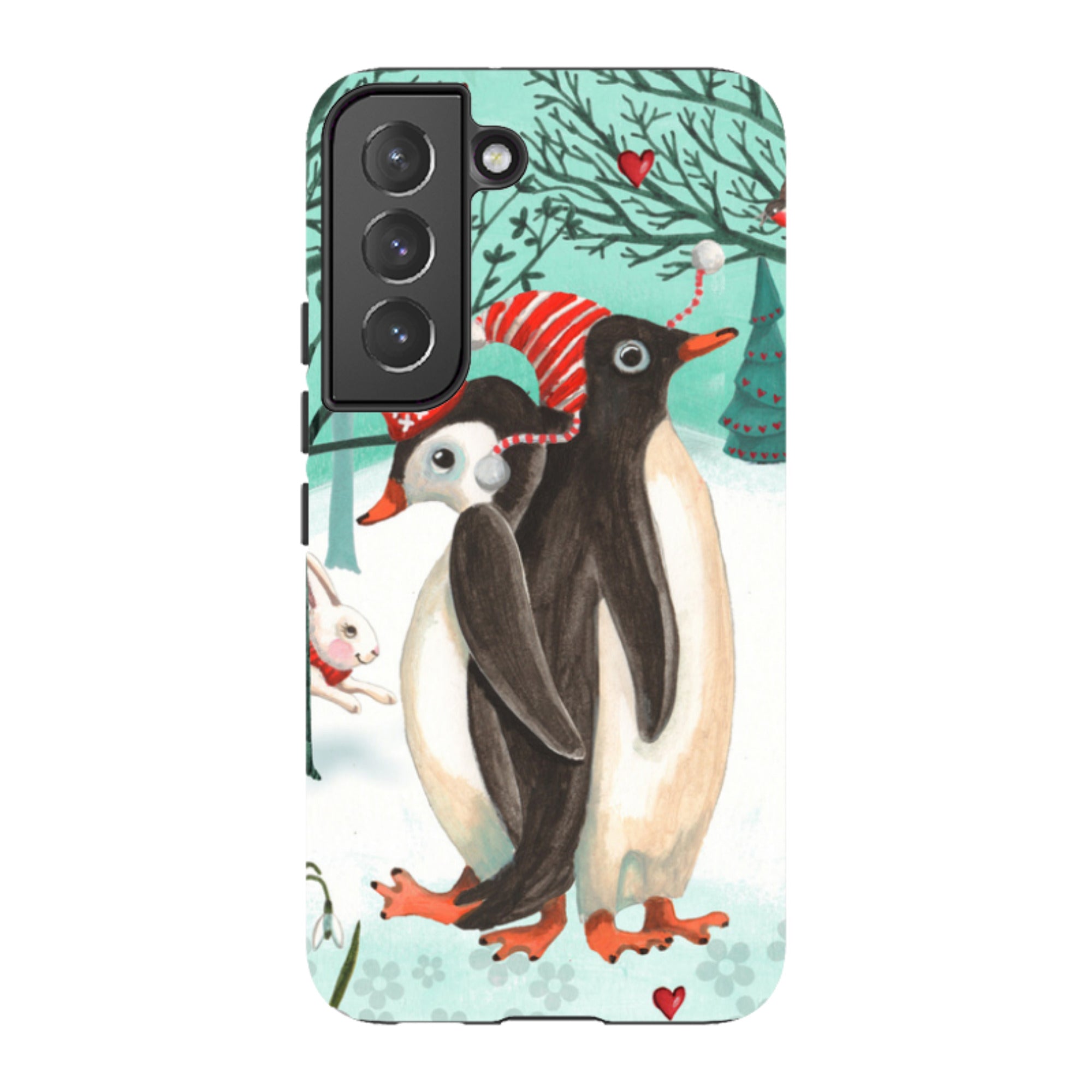 Samsung Tough Case - Winter Together By Caroline Bonne Muller