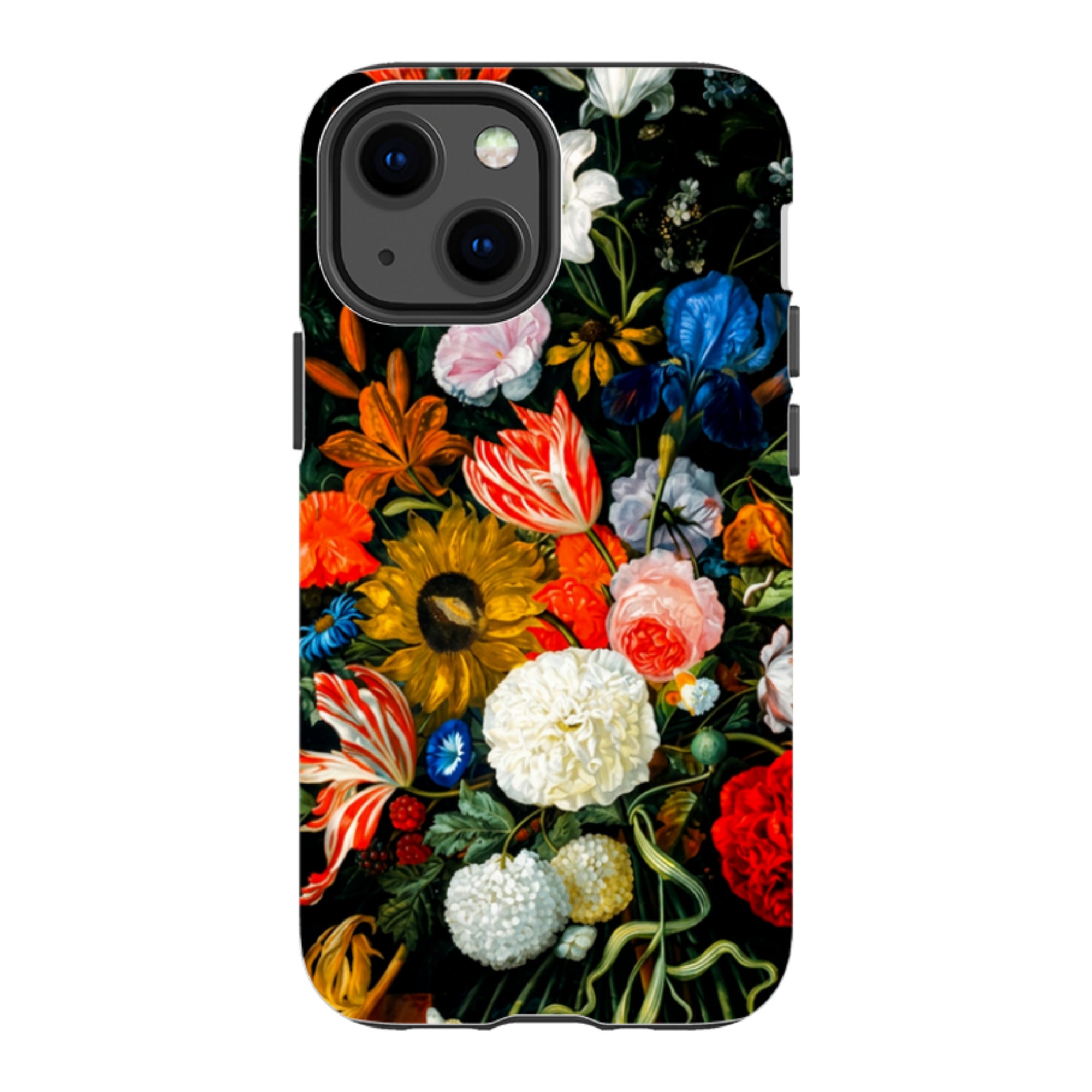 iPhone Tough Case - Still Life Tulip & Sunflower