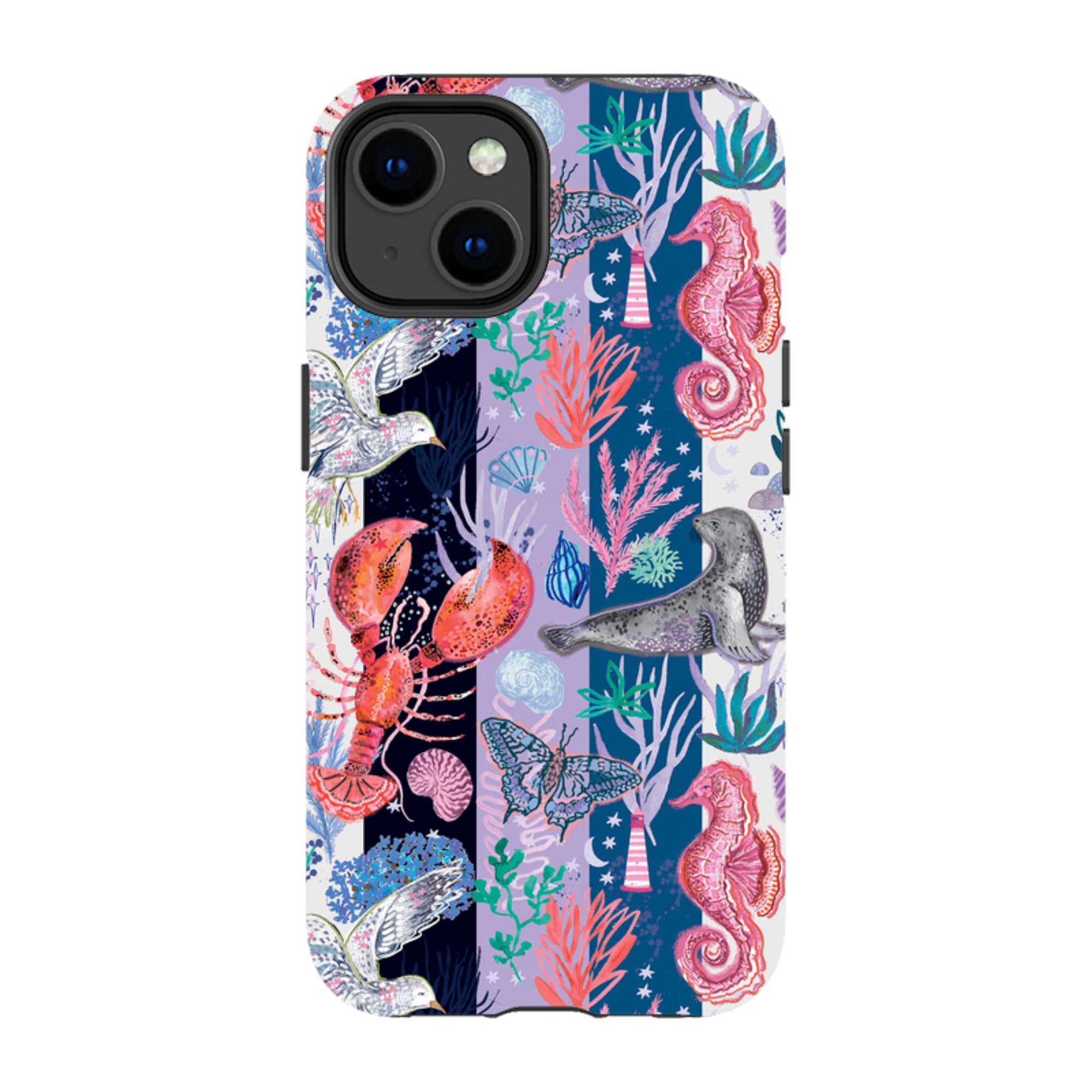 iPhone Case - Coastal Calling Stripe III By Emma Frances Grant
