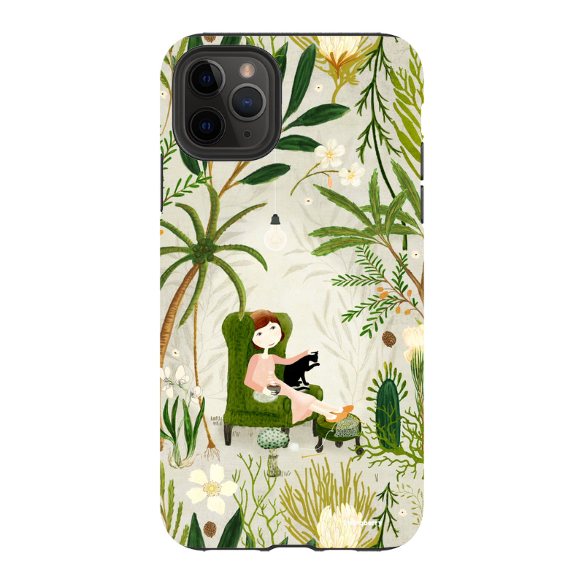 iPhone Tough Case - Imaginarium Garden II By Katherine Quinn