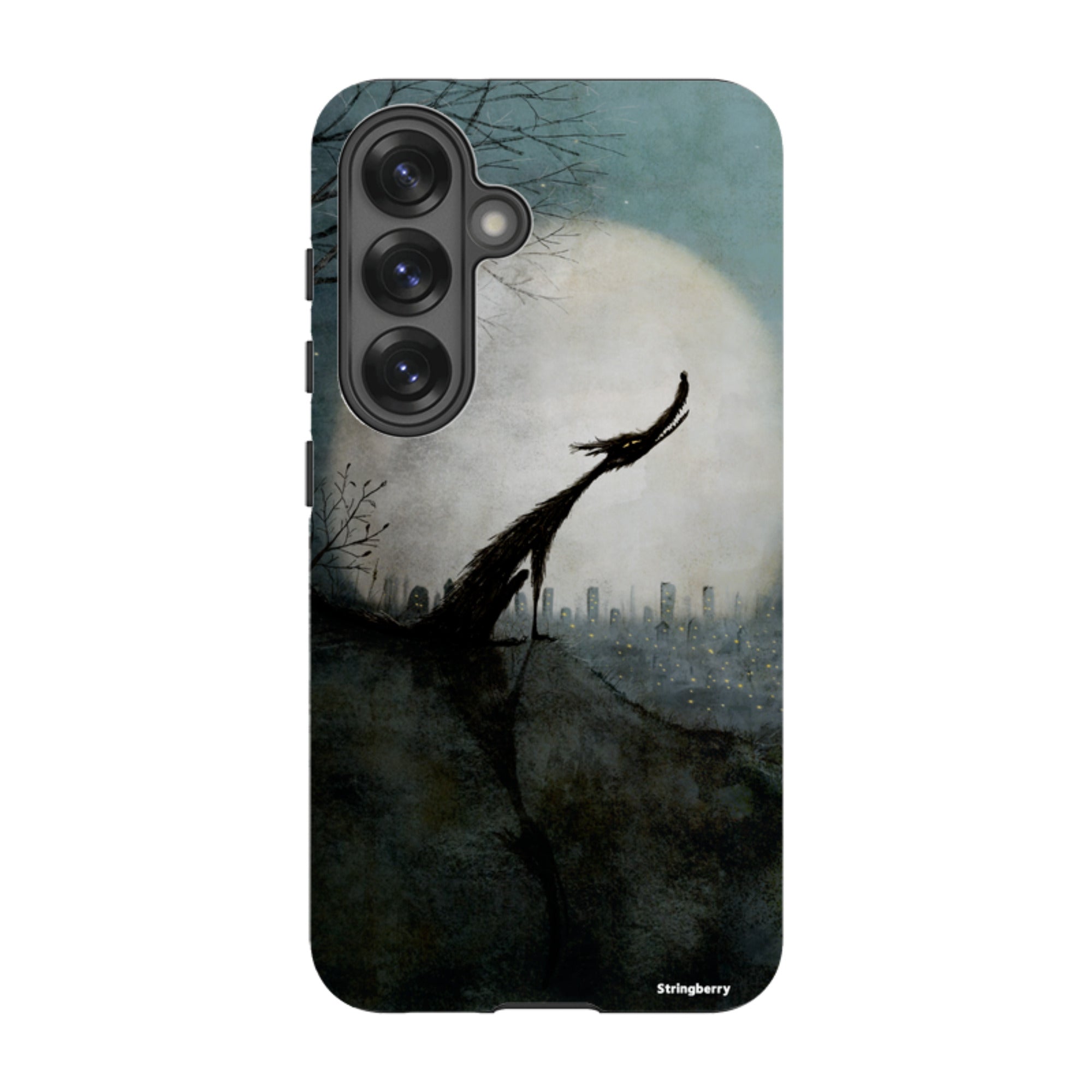 Samsung Tough Case - Wolf Moon By Maja Lindberg
