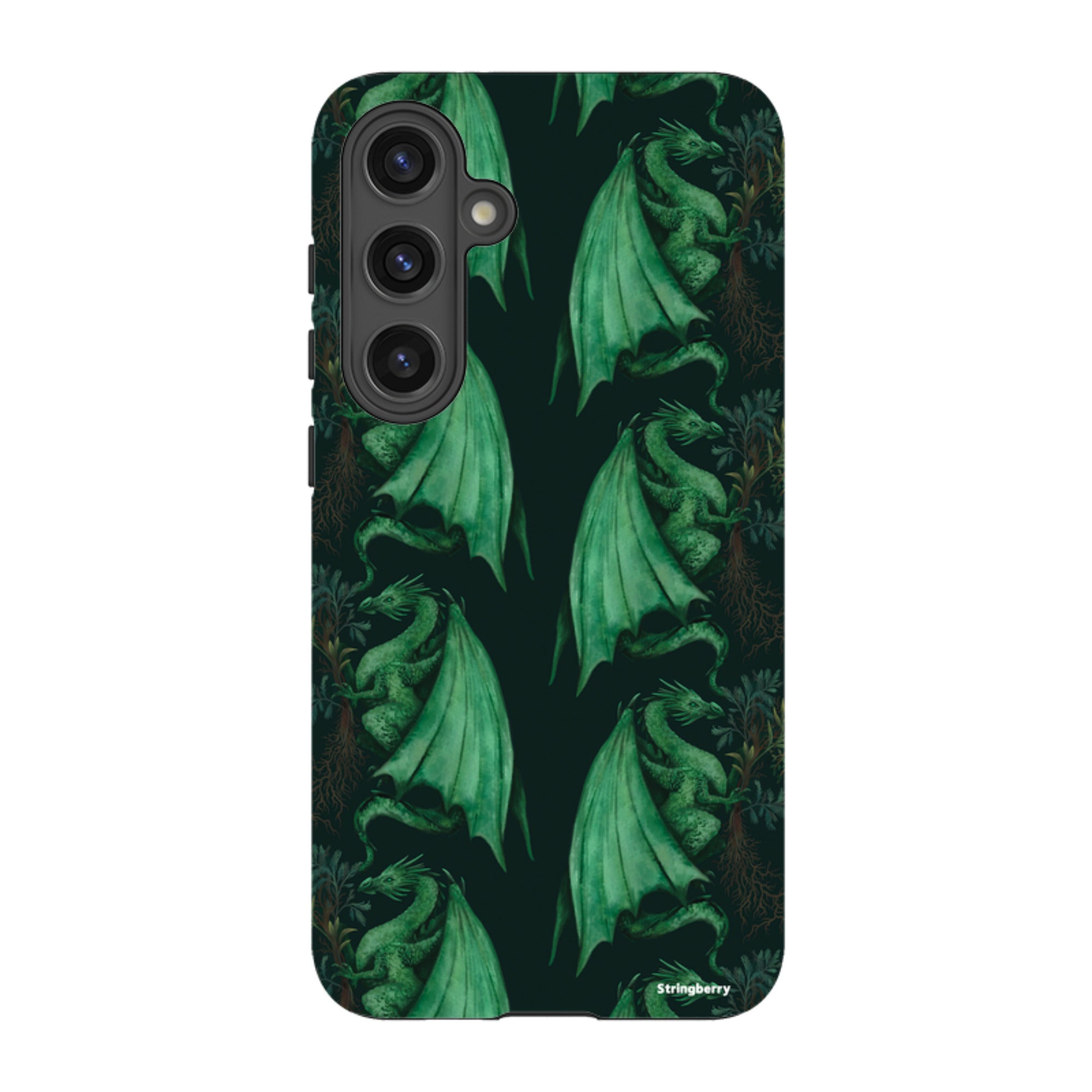 Samsung Tough Case - Arbor Dragon Pattern By Anna Stead