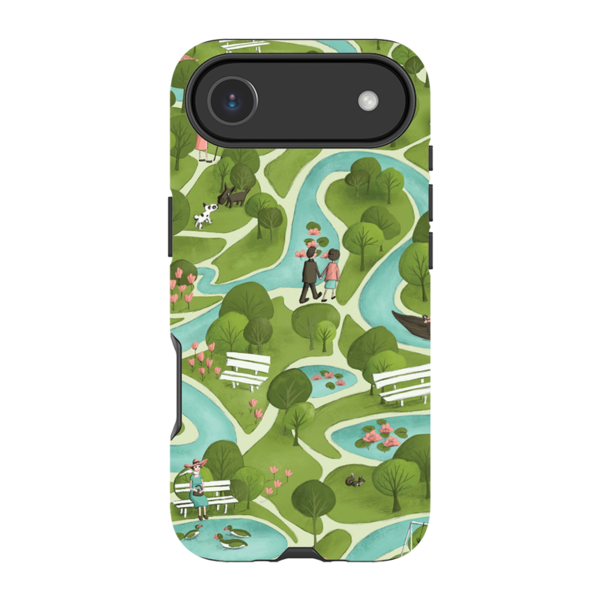 iPhone Tough Case - In the Park By Maja Lindberg