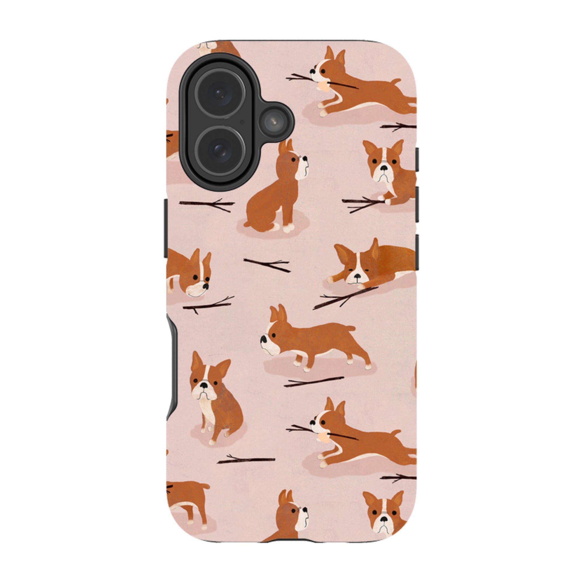 iPhone Tough Case - Boston Terrier By Katherine Quinn