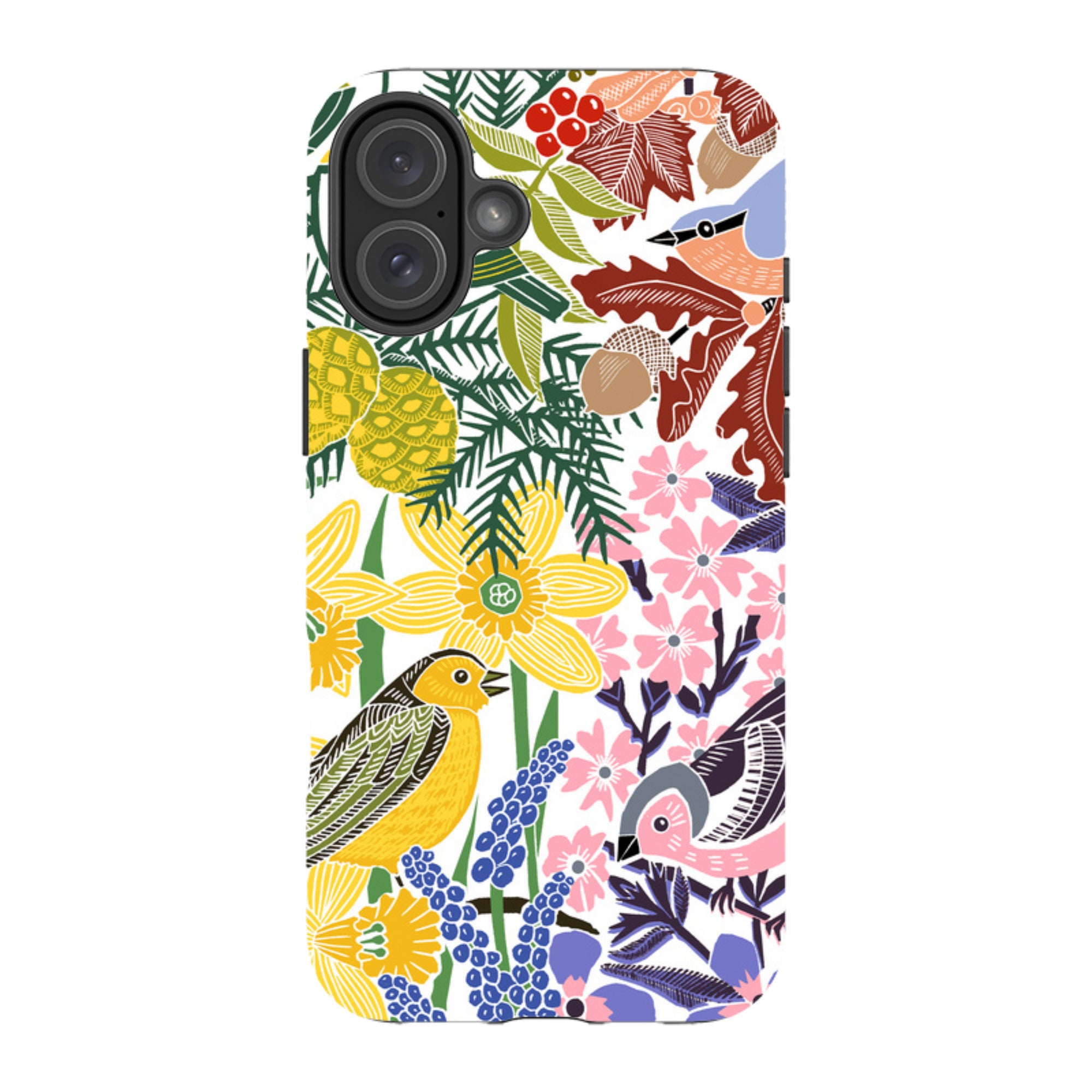 iPhone Tough Case - Embrace The Seasons By kate Heiss