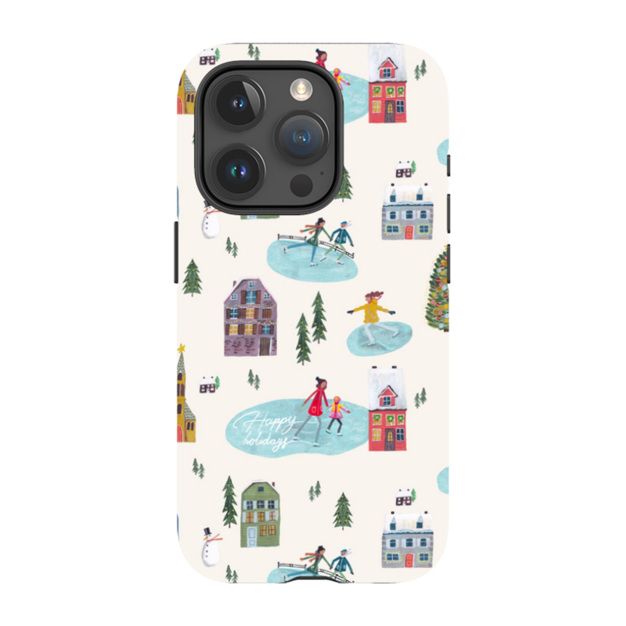 iPhone Tough Case - Happy Holidays By Caroline Bonne Muller