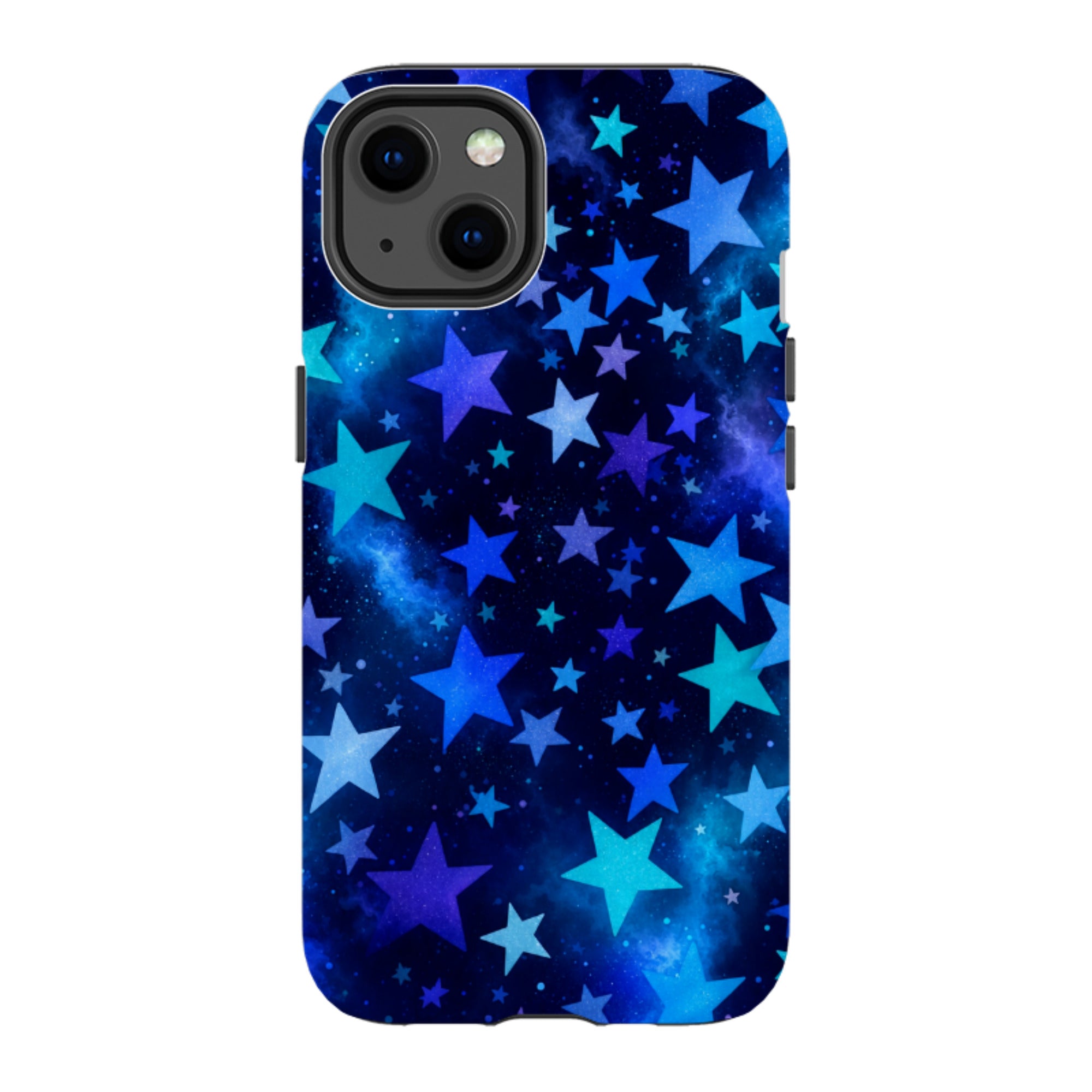iPhone Tough Case - Blue Galaxy Star