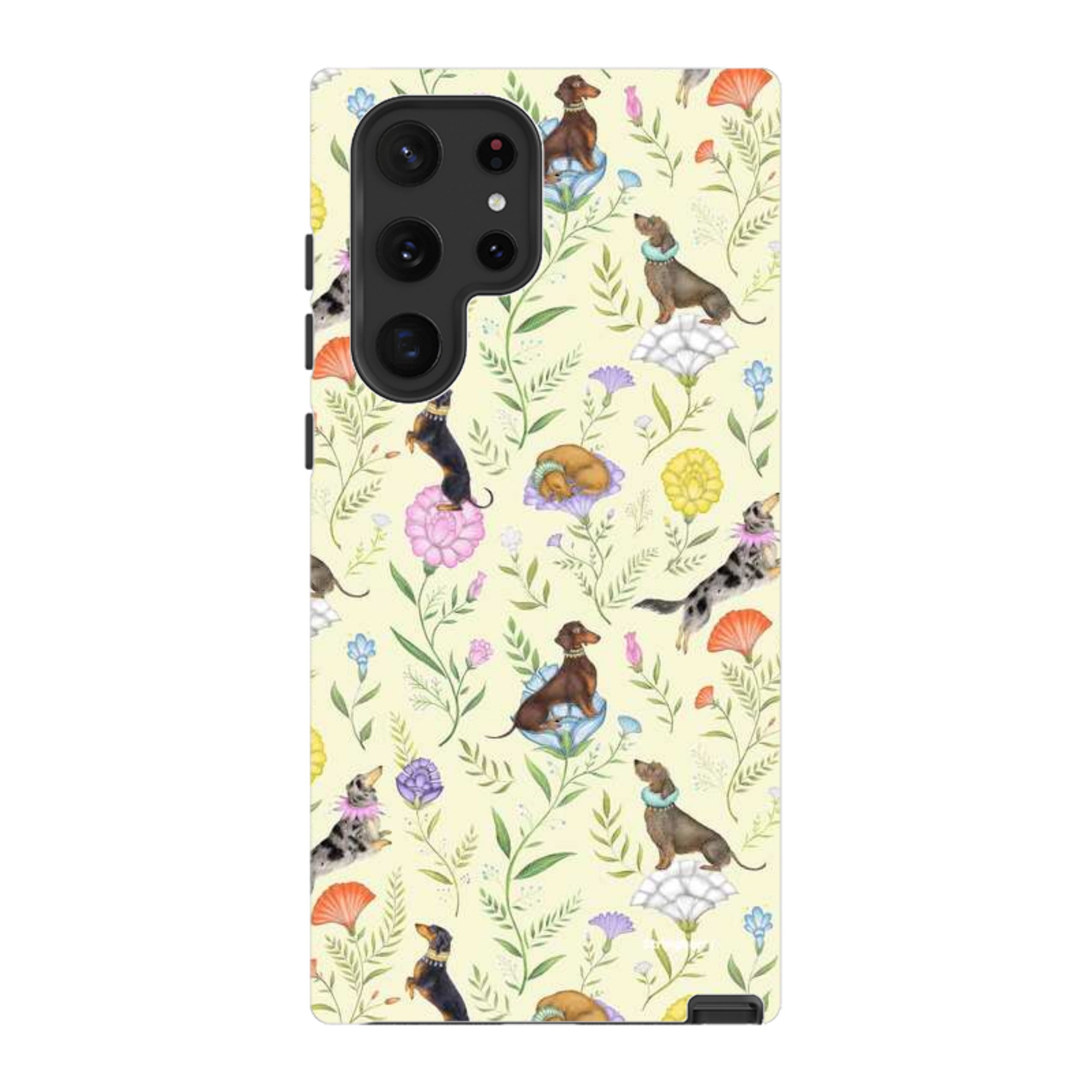 Samsung Tough Case - Doxy Day Afternoon Buttercream By Catherine Rowe