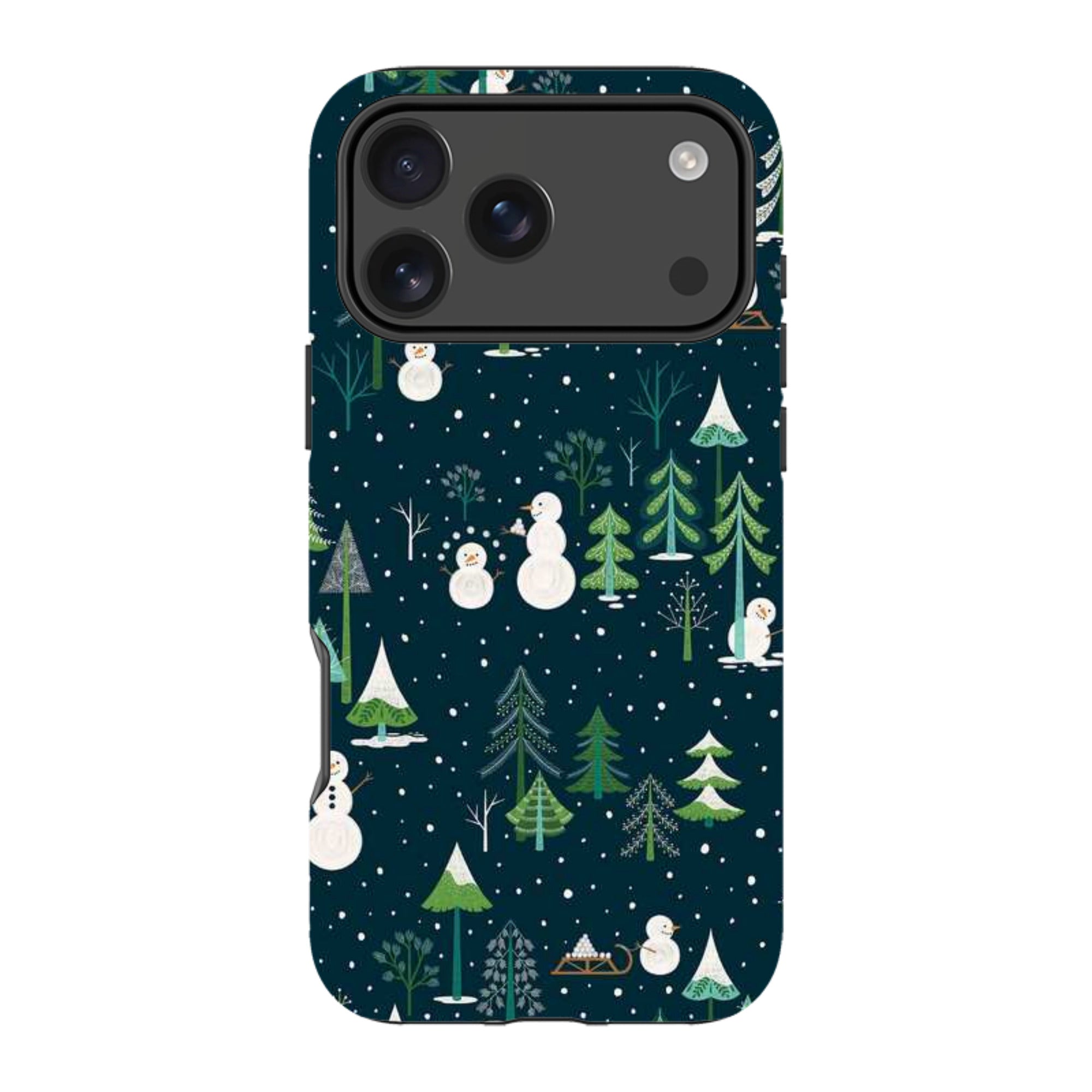 iPhone MagSafe Tough Case -  Snowman Playground By Jenny Zemanek