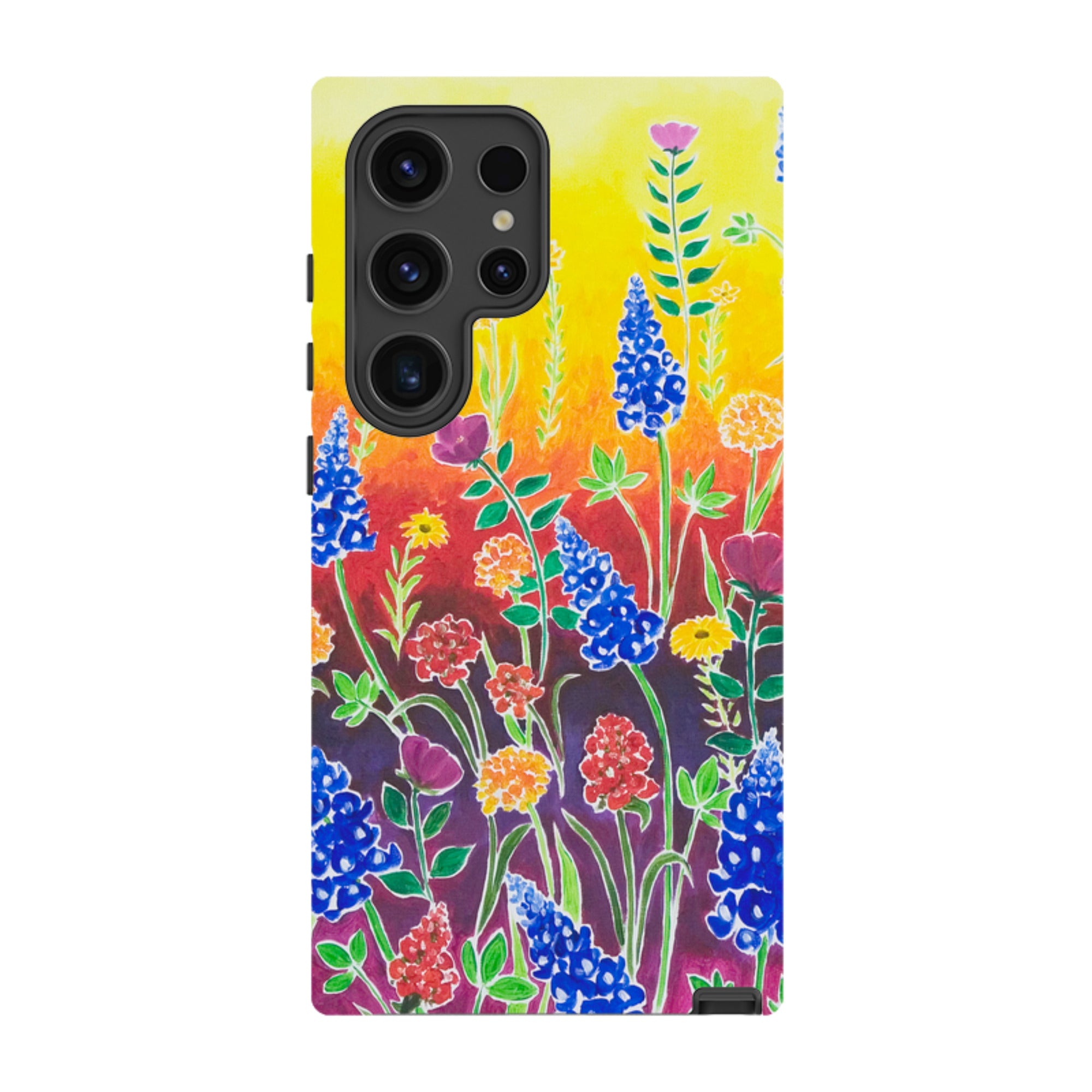 Samsung Tough Case - Wildflowers Fantasy By Linda Calvert Jacobson