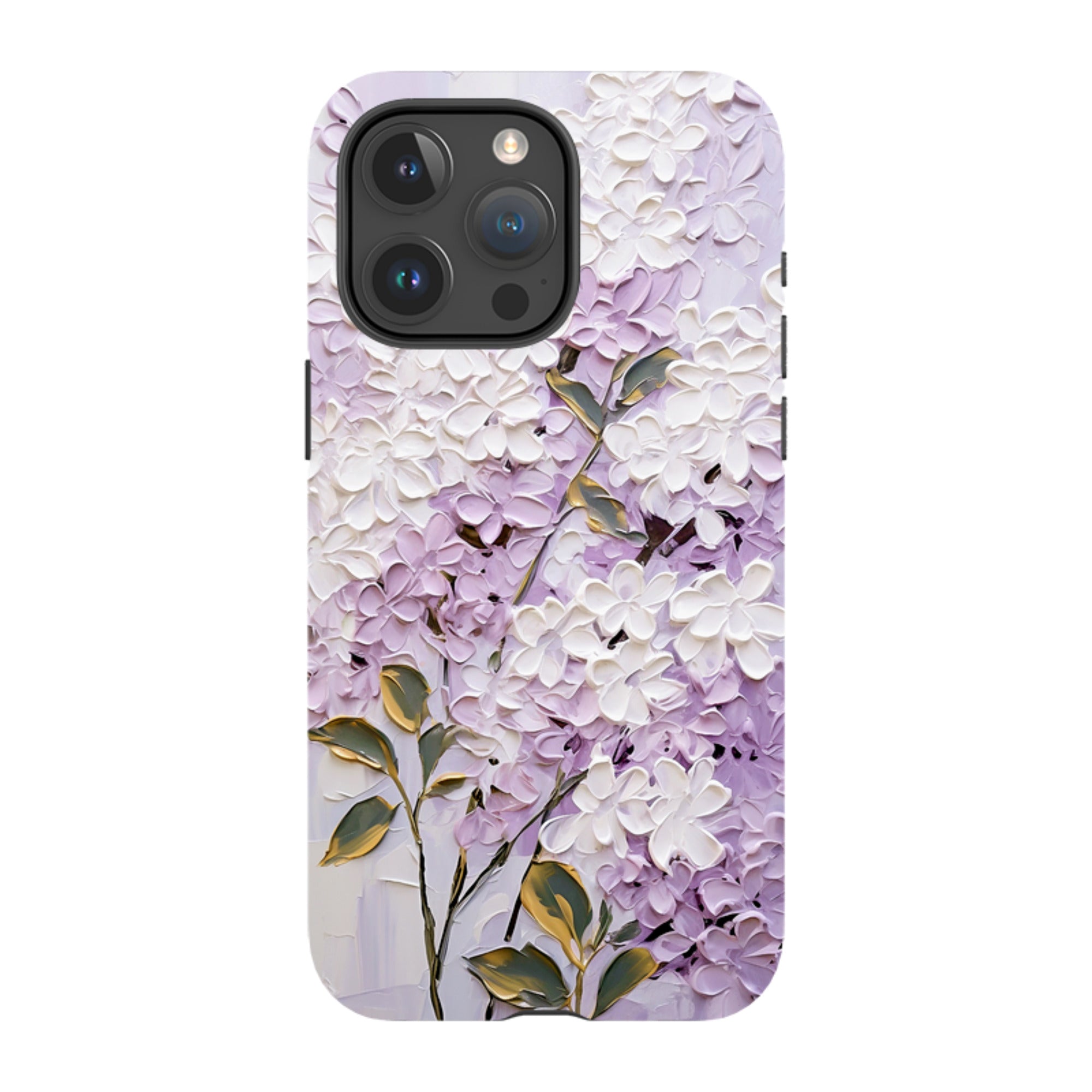iPhone Tough Case - Purple Floral II