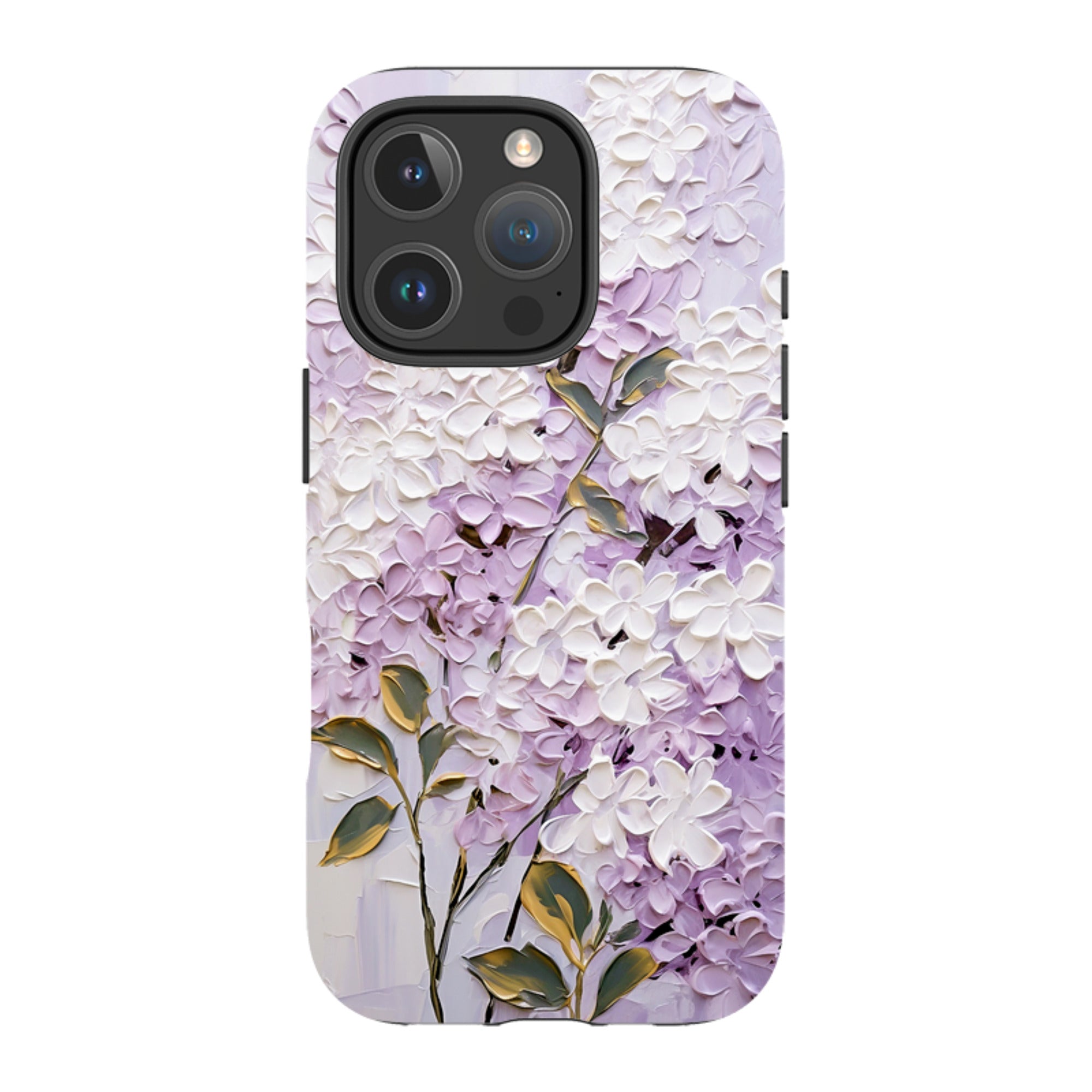 iPhone Tough Case - Purple Floral II