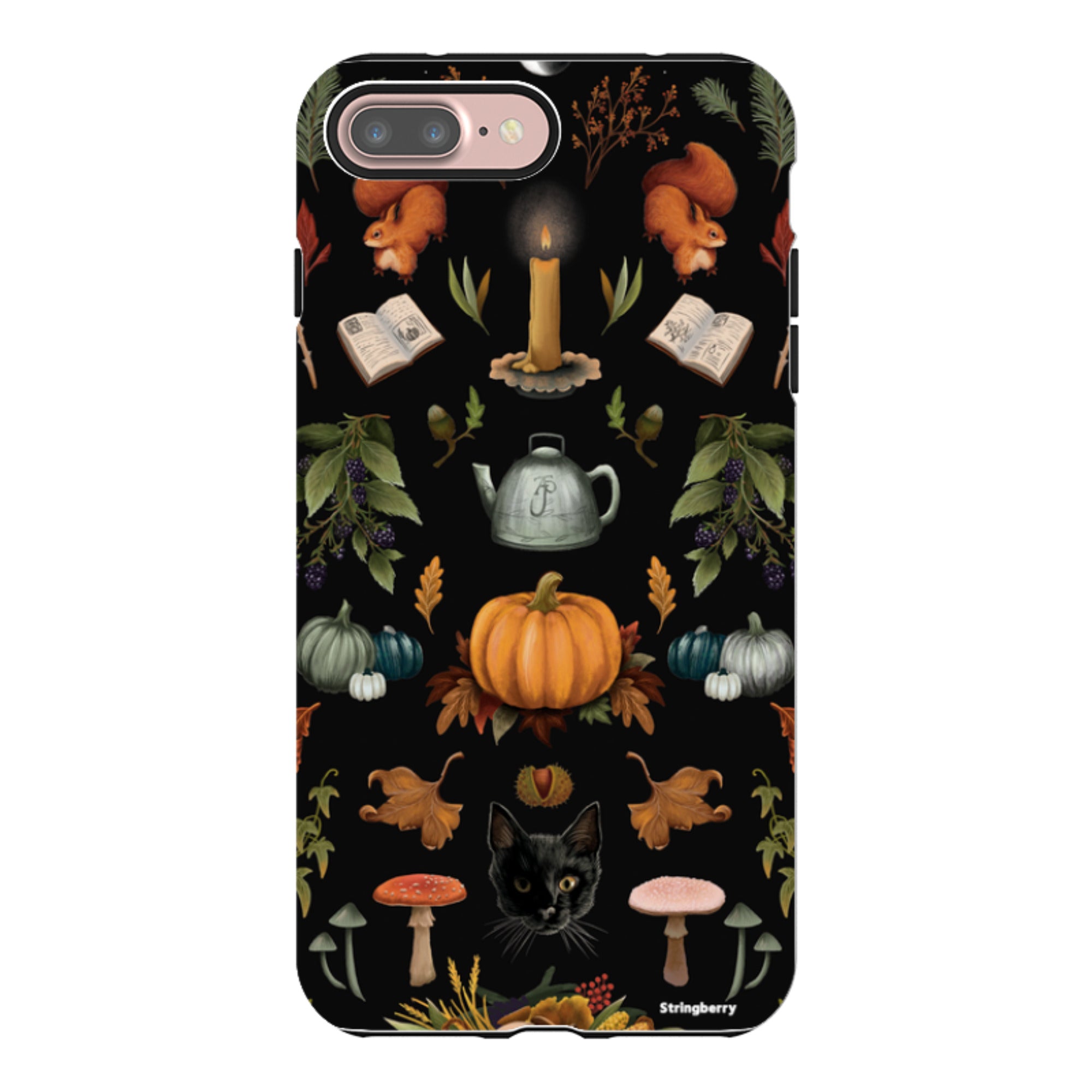 iPhone Tough Case - Autumn Pattern II By Anna Stead