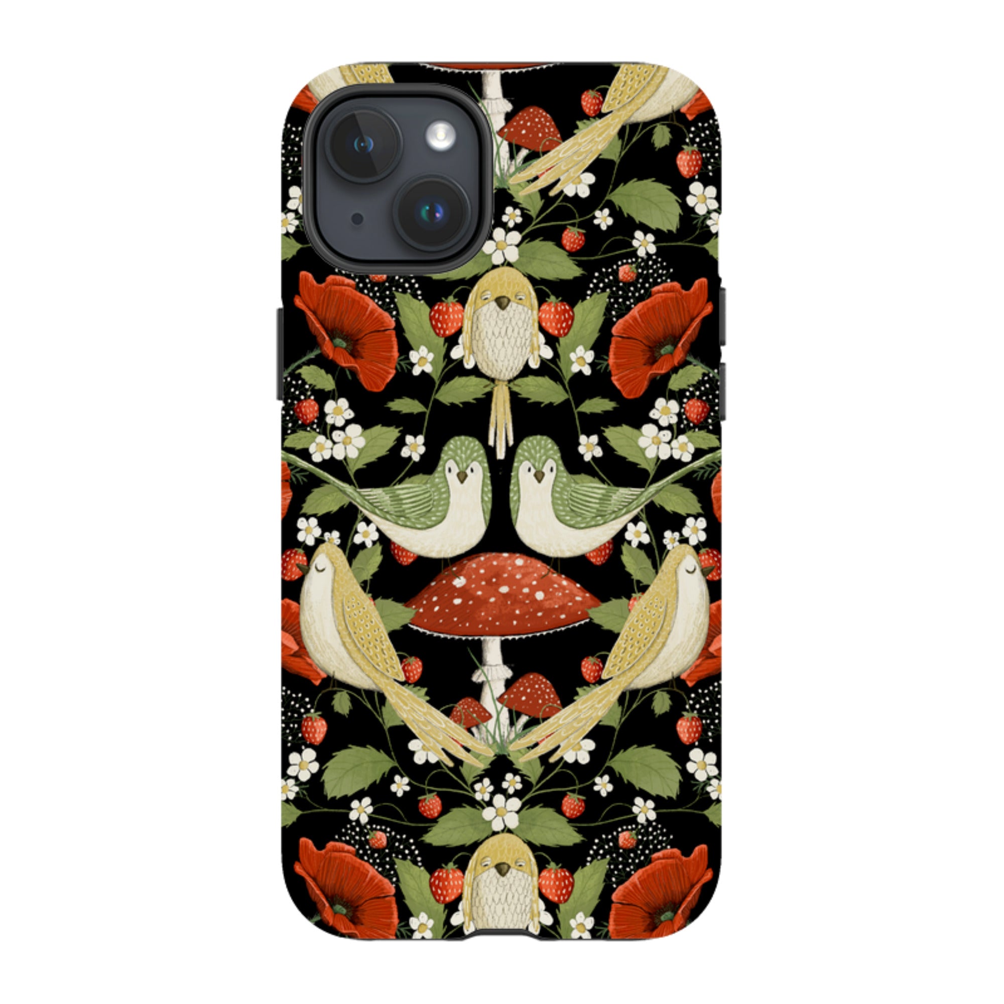 iPhone MagSafe Tough Case - Red Poppies By Maja Lindberg