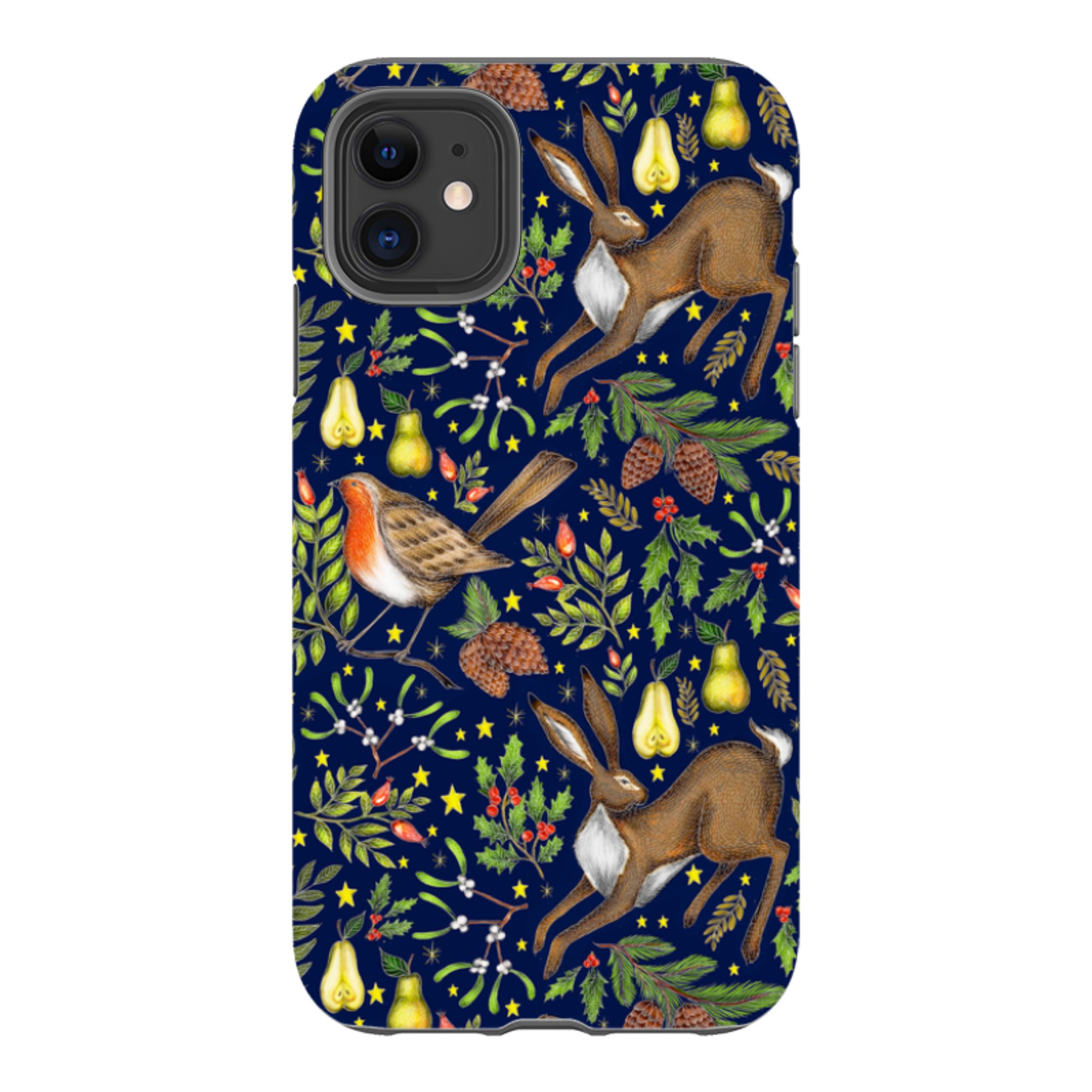 iPhone Tough Case - Christmas Garden By Catherine Rowe