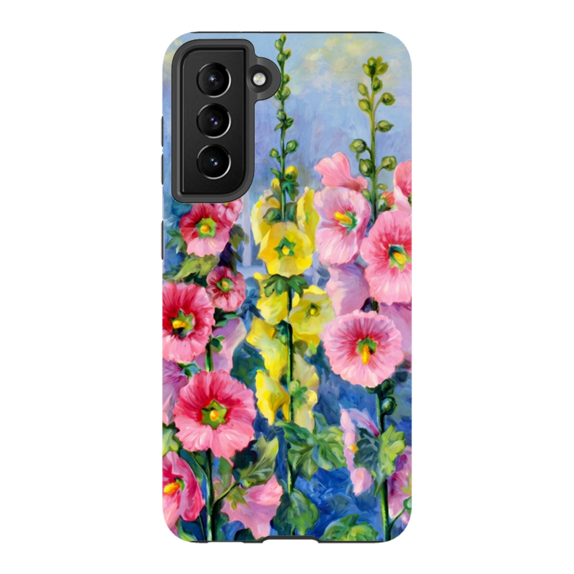 Samsung Tough Case - Hollyhock Garden