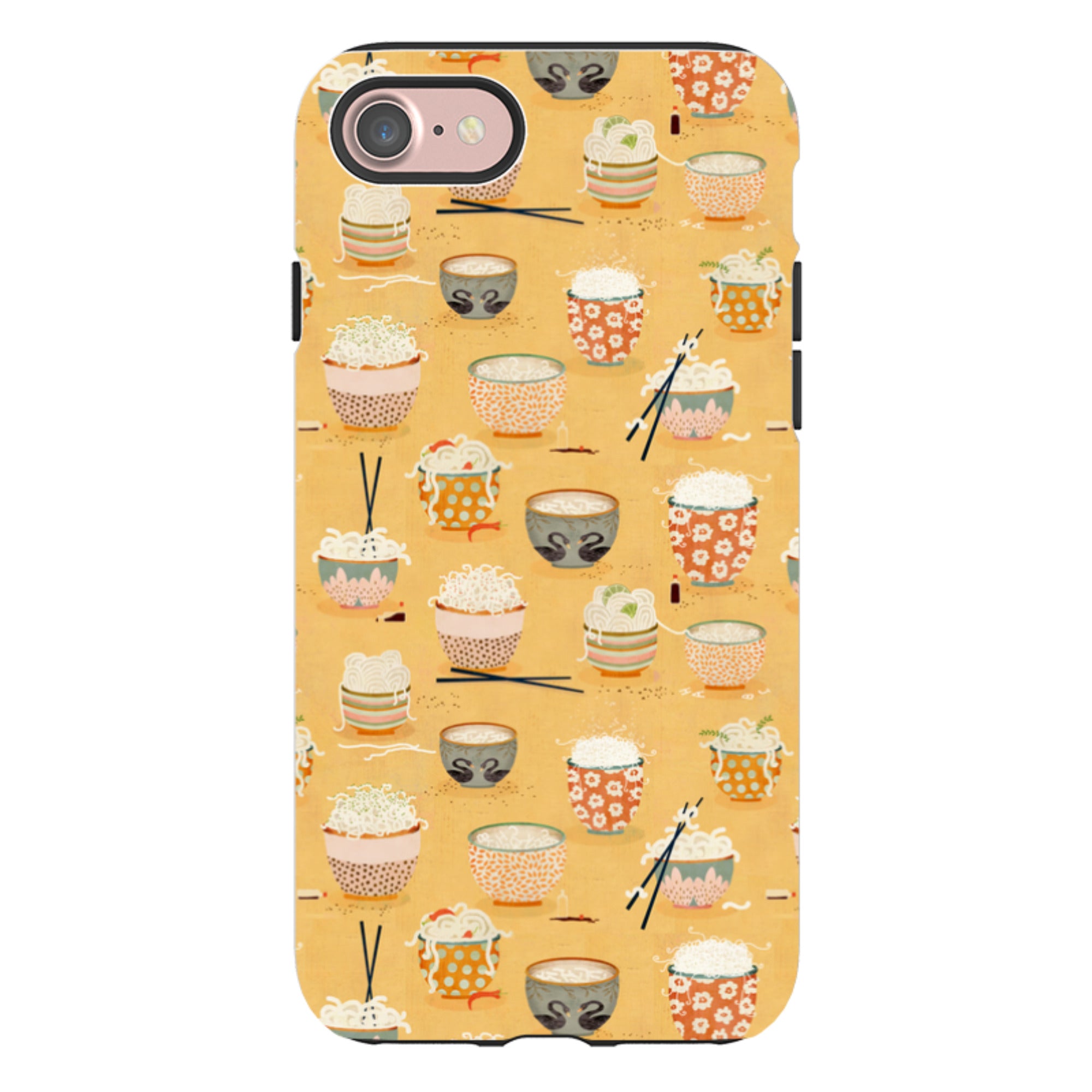 iPhone Tough Case - Oodles Of Noodles By Katherine Quinn