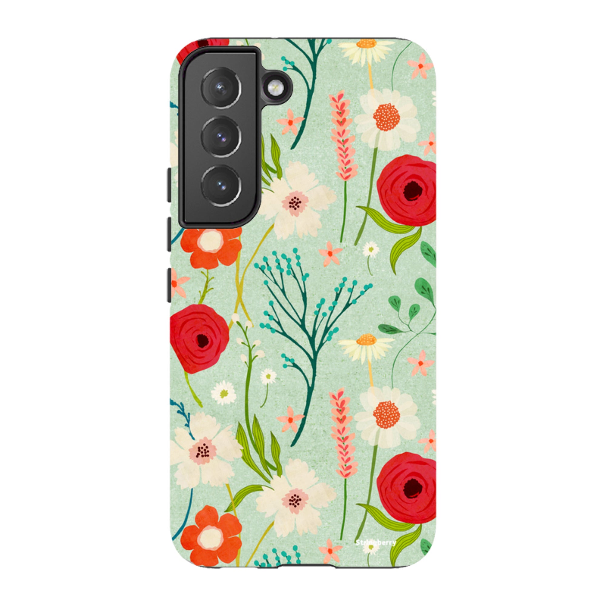 Samsung Tough Case - Floral By Katherine Quinn