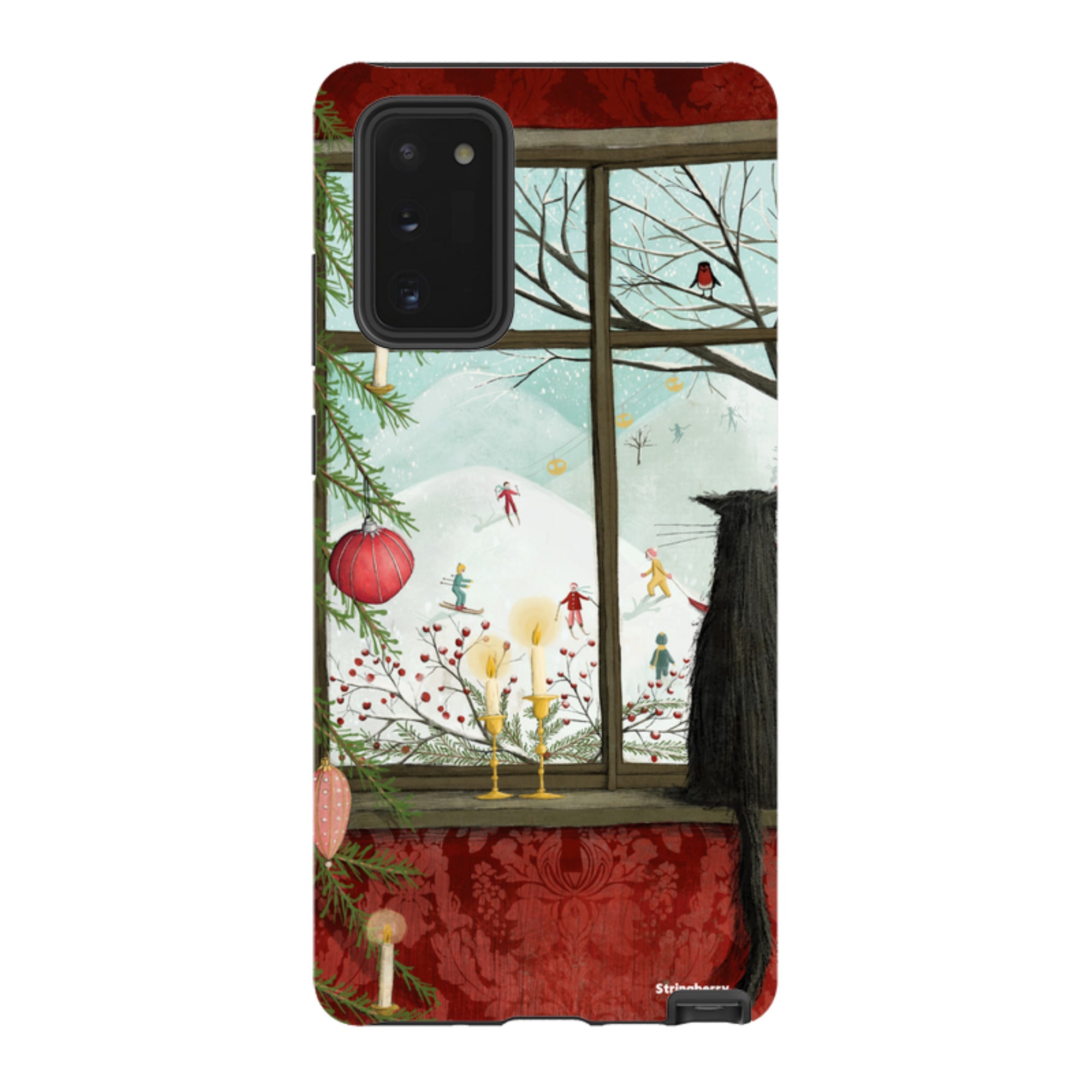Samsung Tough Case - Christmas Window By Maja Lindberg