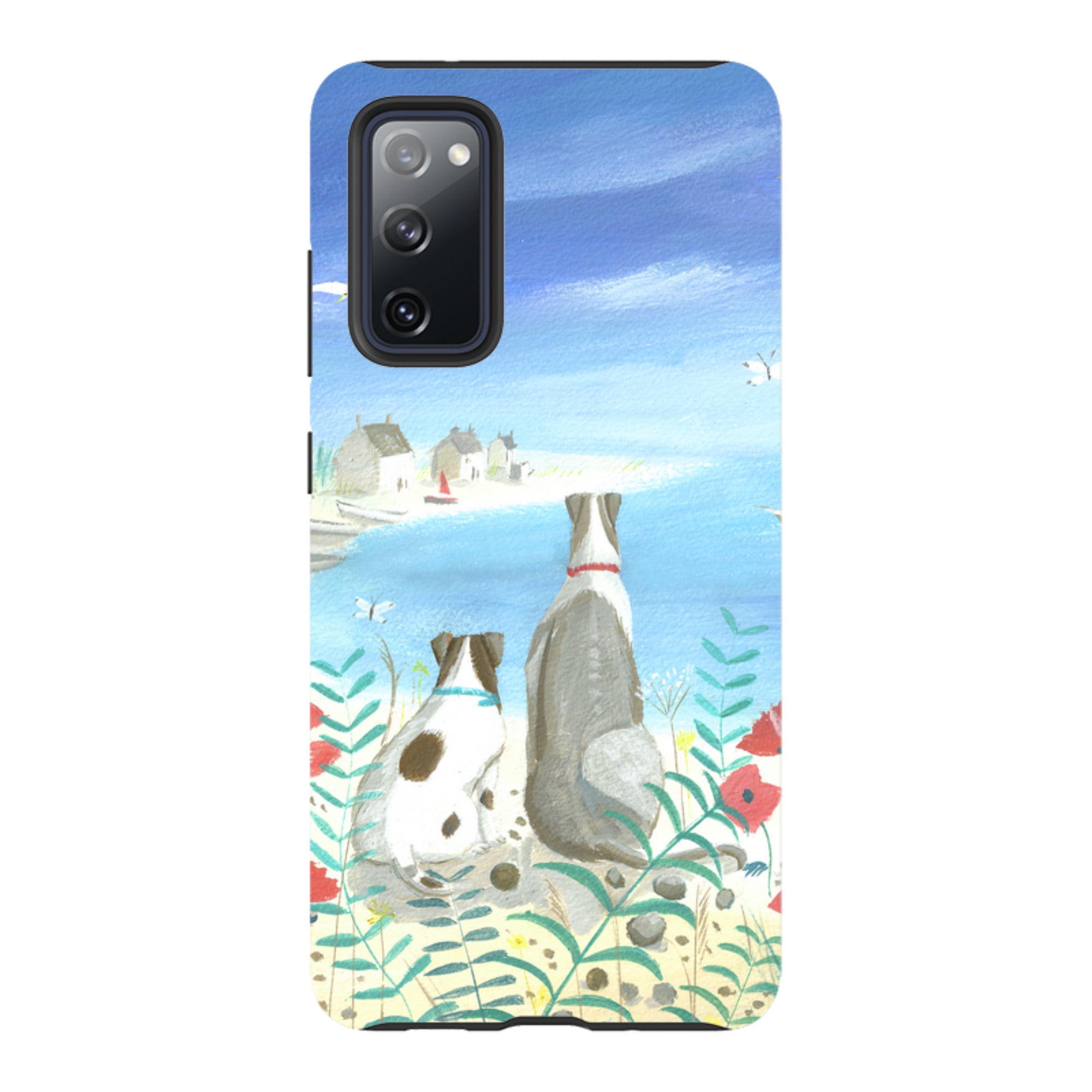 Samsung Tough Case - Beach Dogs By Mary Stubberfield