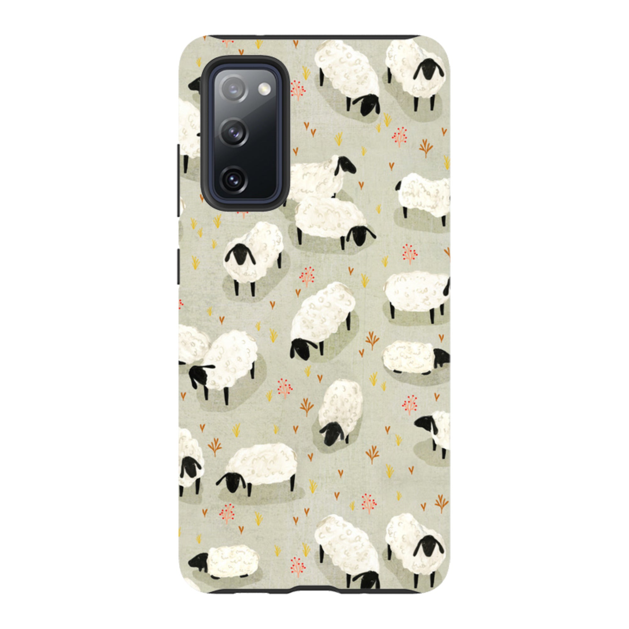 Samsung Tough Case - Sheep Grey By Katherine Quinn