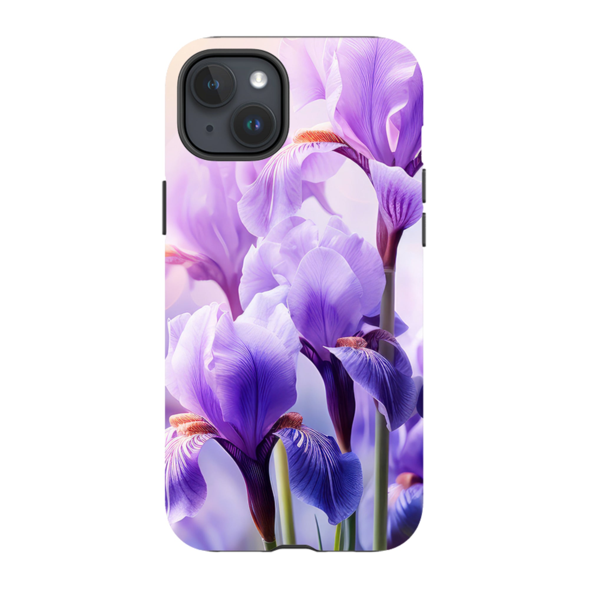 iPhone Tough Case -Mauve Floral II
