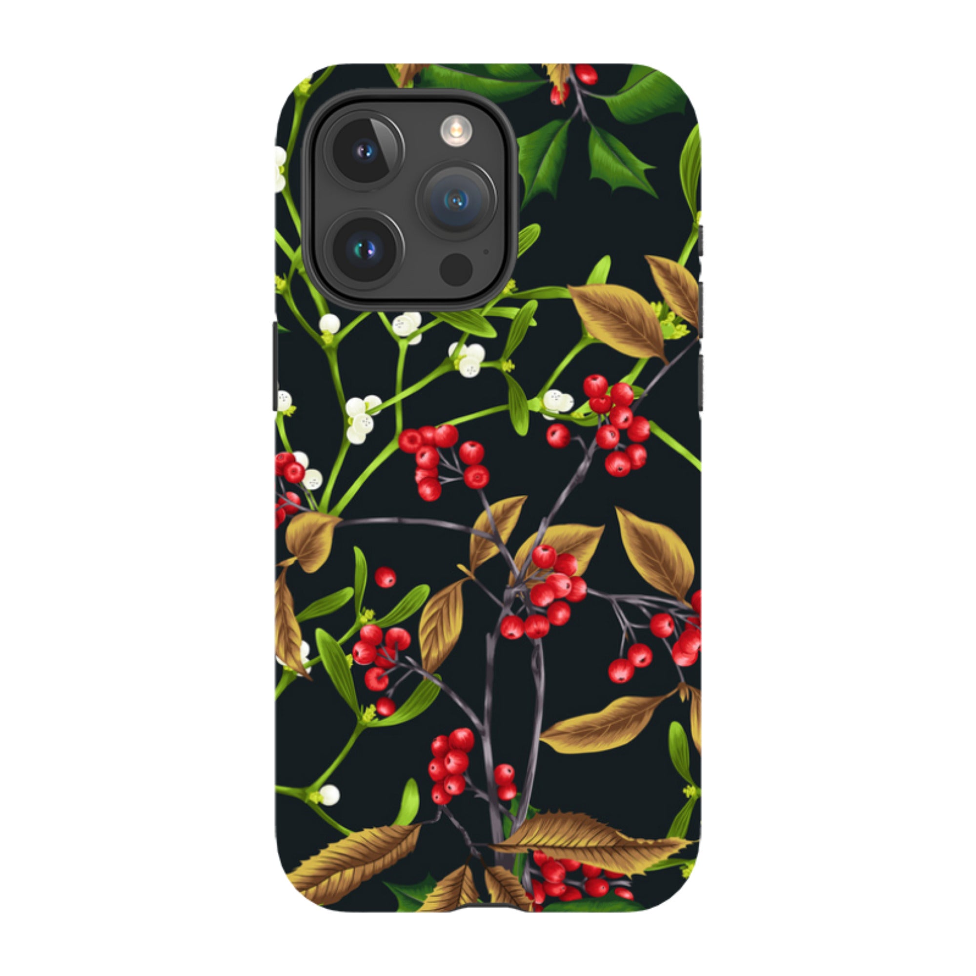 iPhone Tough Case - Magical Xmas Black