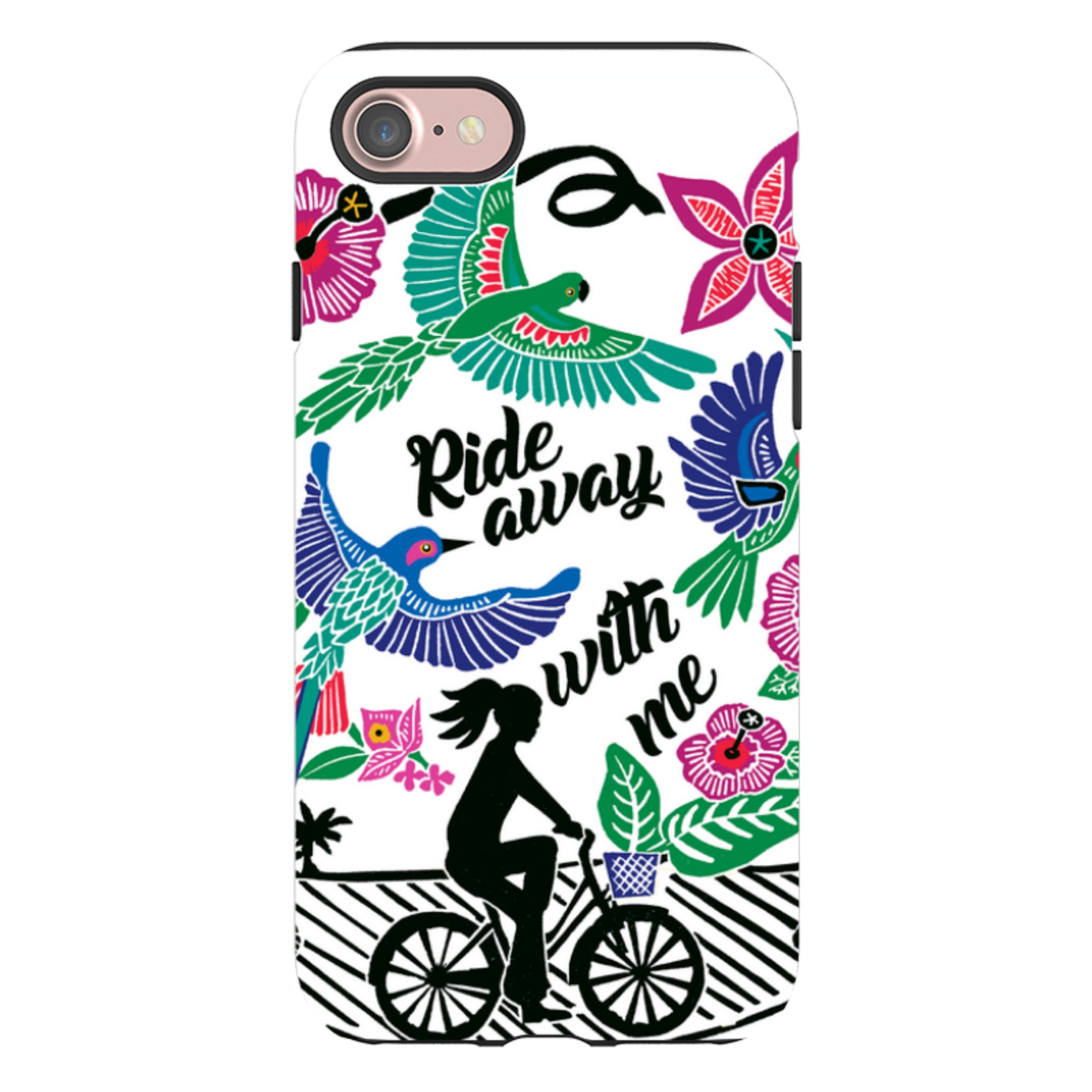 iPhone Tough Case - Ride With Me By Kate Heiss