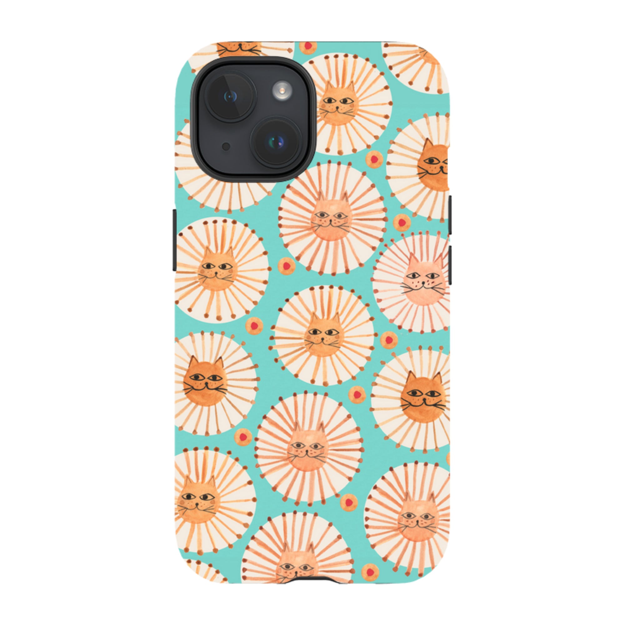iPhone Tough Case - Wild Cats By Gabriela Larios