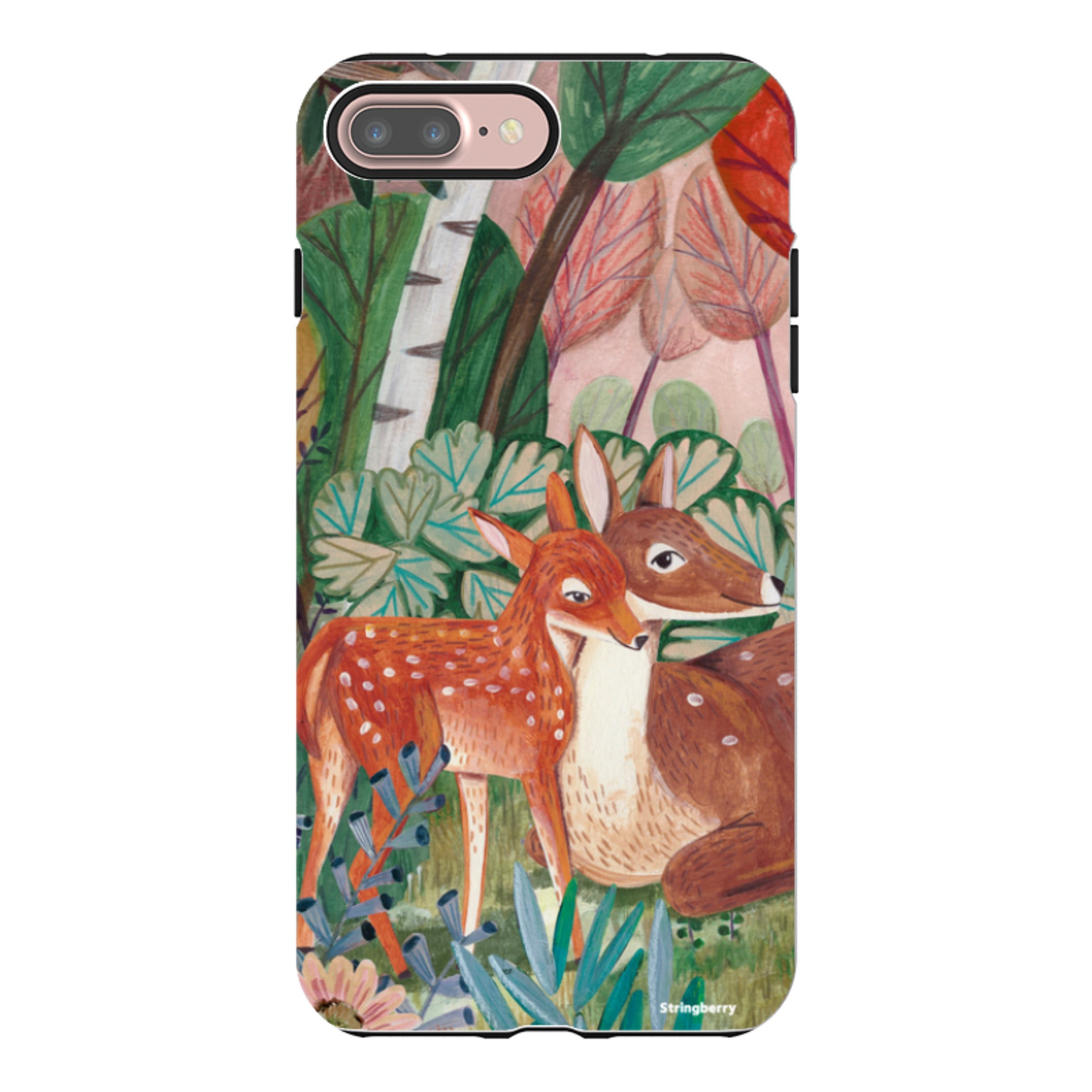 iPhone Tough Case - Deer By Caroline Bonne Muller