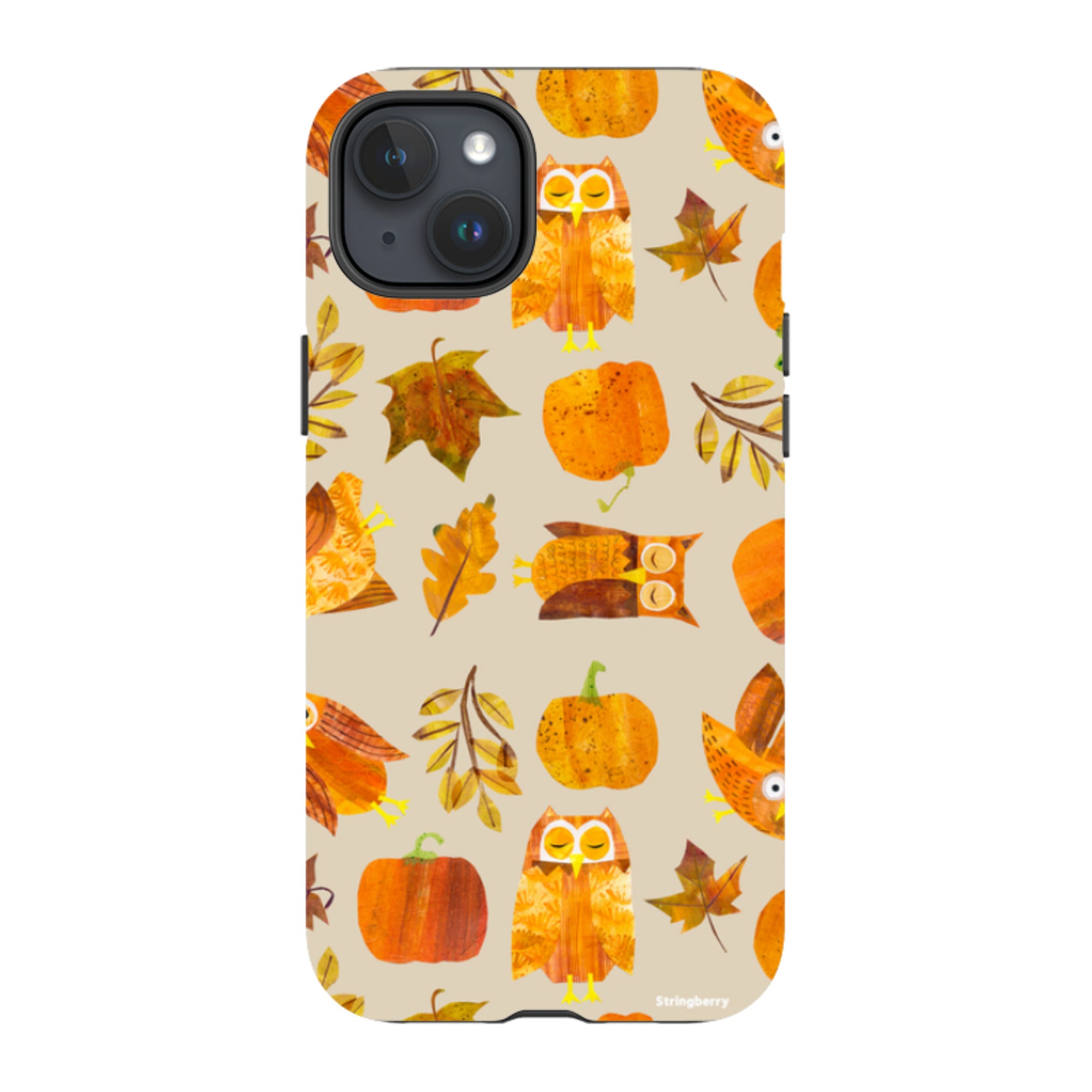 iPhone MagSafe Tough Case - Pumpkins and Owls By Tracey English