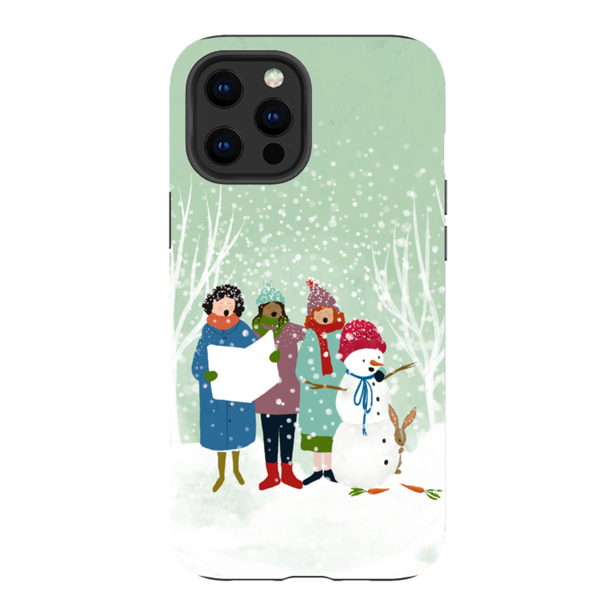 iPhone Tough Case - Card Singers 3 By Katherine Quinn