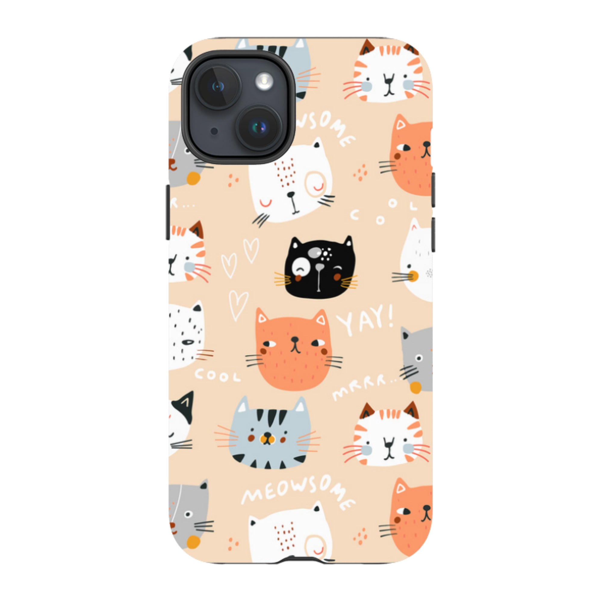 iPhone MagSafe Tough Case - Meowsome