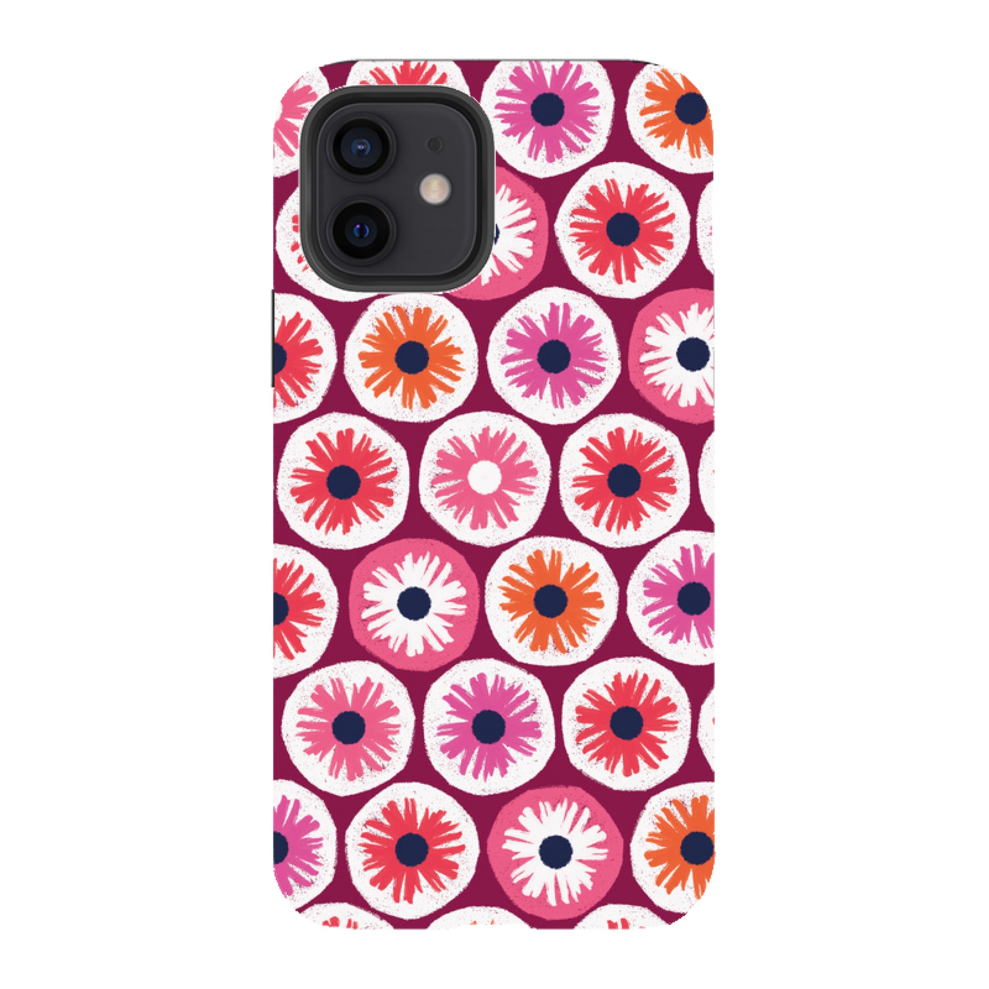 iPhone Tough Case - Penny Flowers Red By Ali Brookes