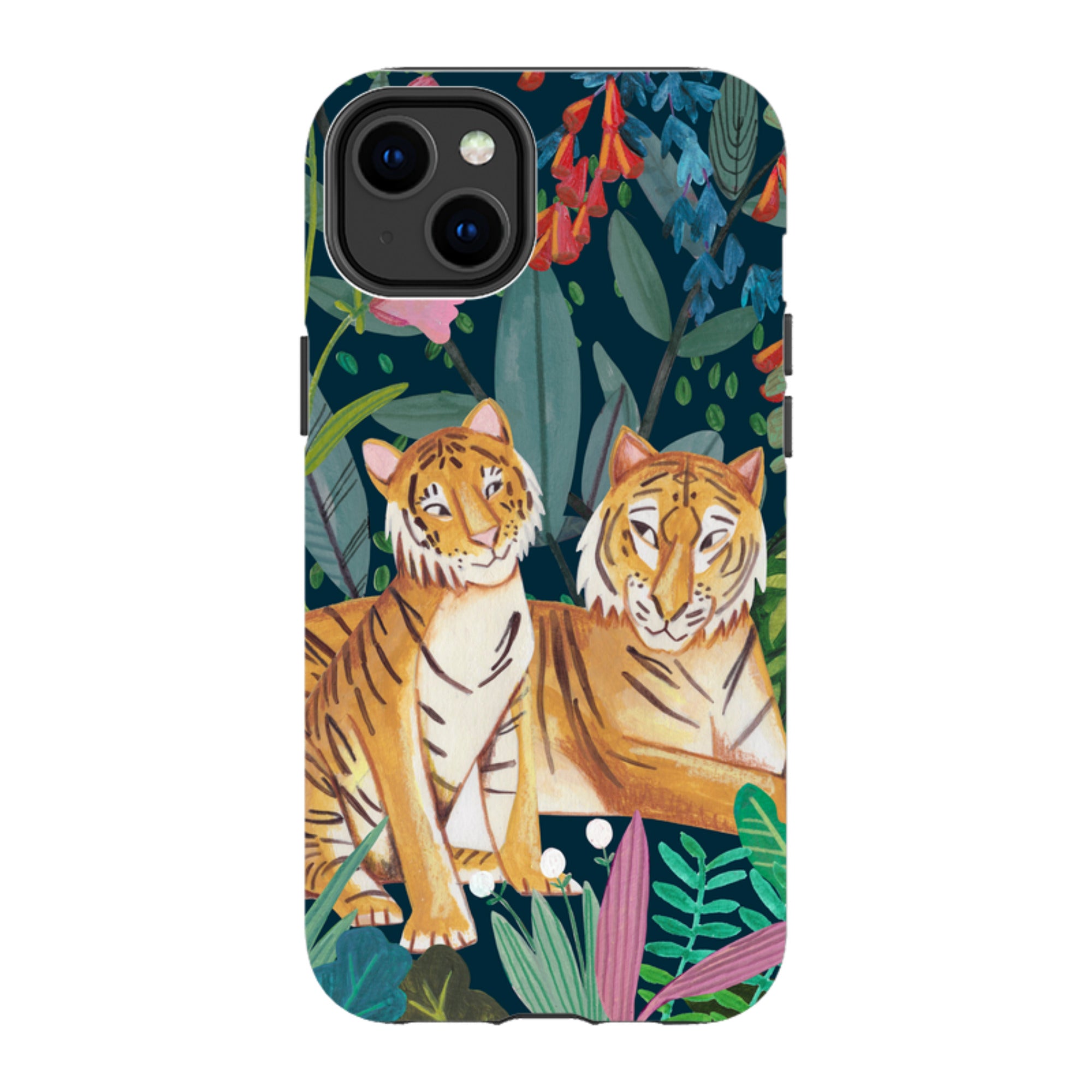 iPhone MagSafe Tough Case -  Tiger By Caroline Bonne Muller