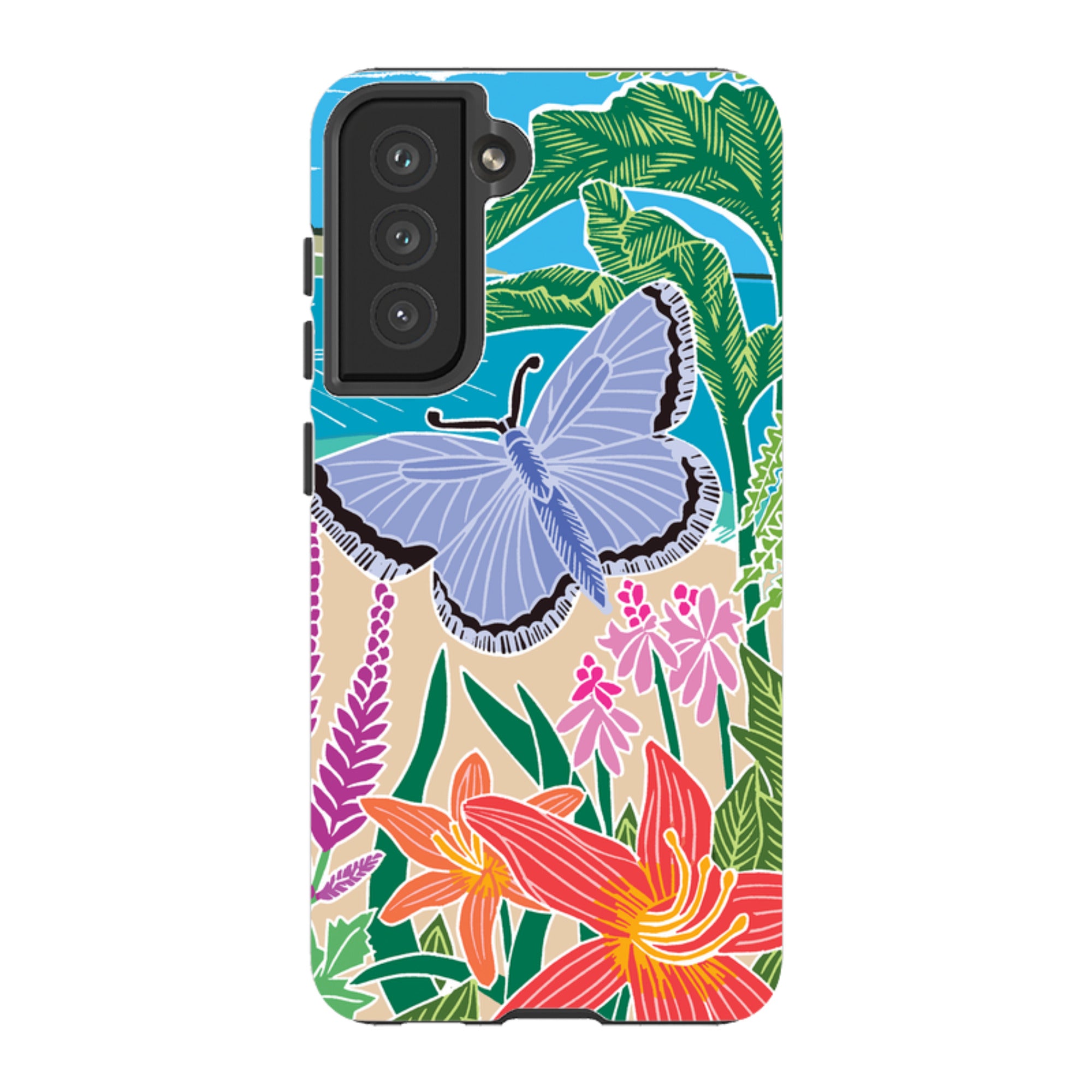 Samsung Tough Case - Trebah Garden By Kate Heiss