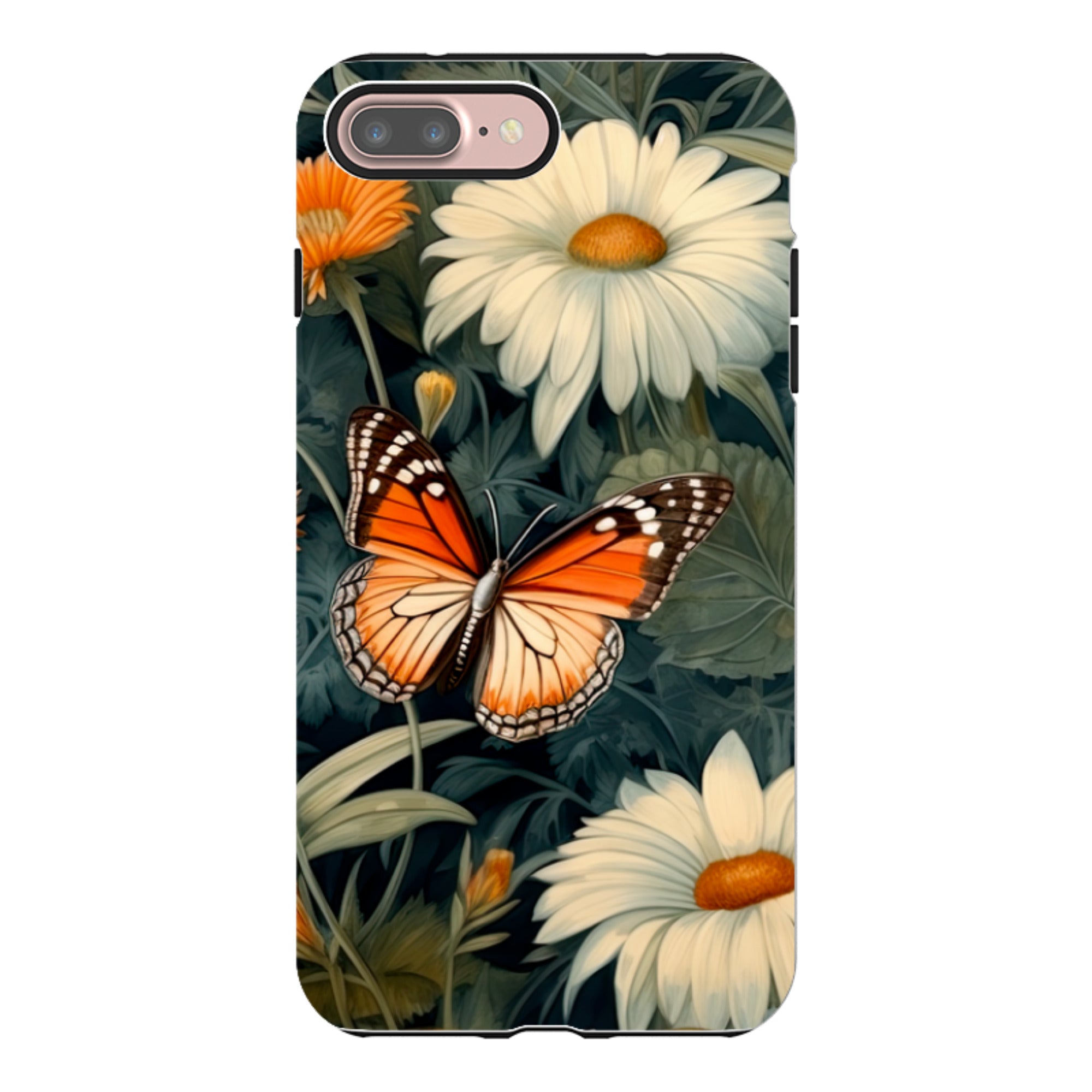 iPhone Case - Butterfly Daisies III