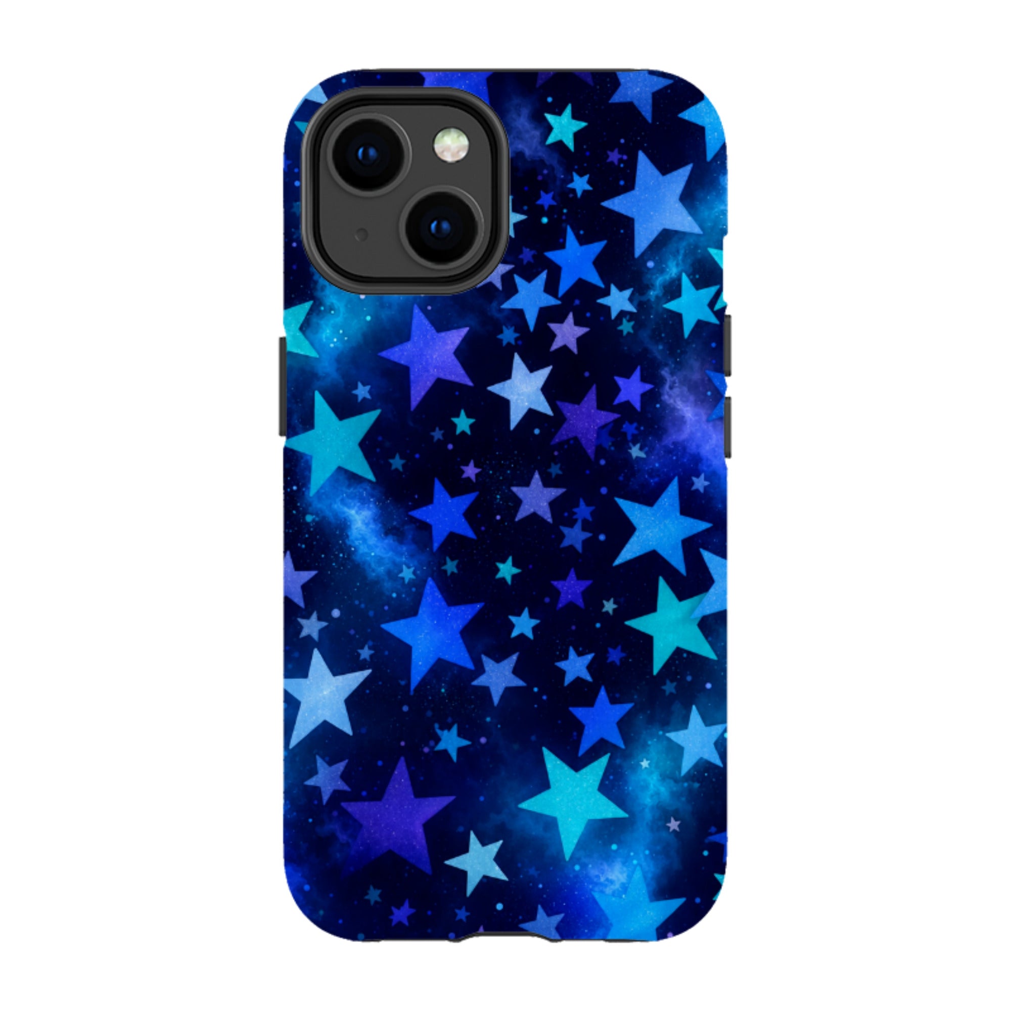 iPhone Tough Case - Blue Galaxy Star