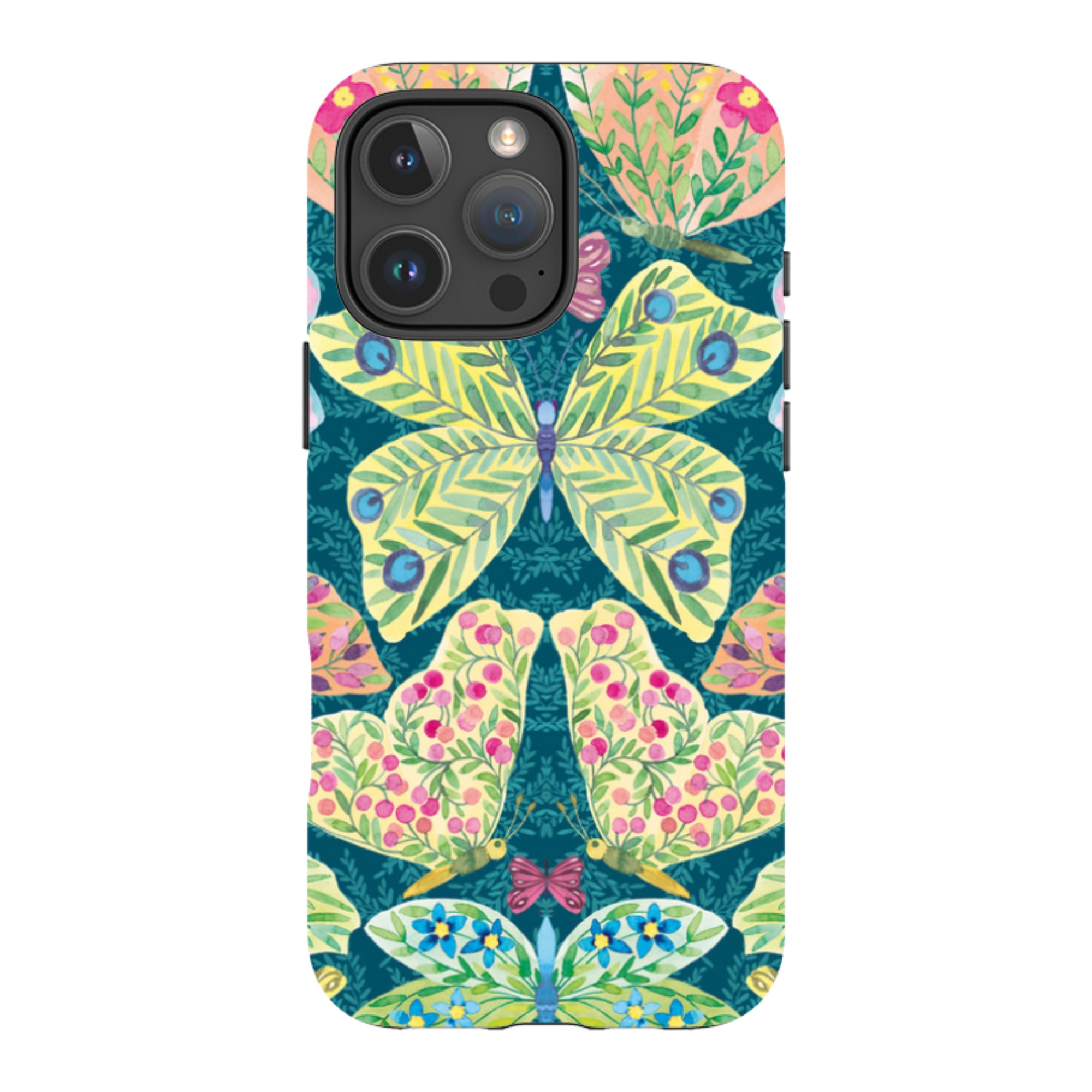 iPhone Tough Case - Butterflies By Elisabeth Haager
