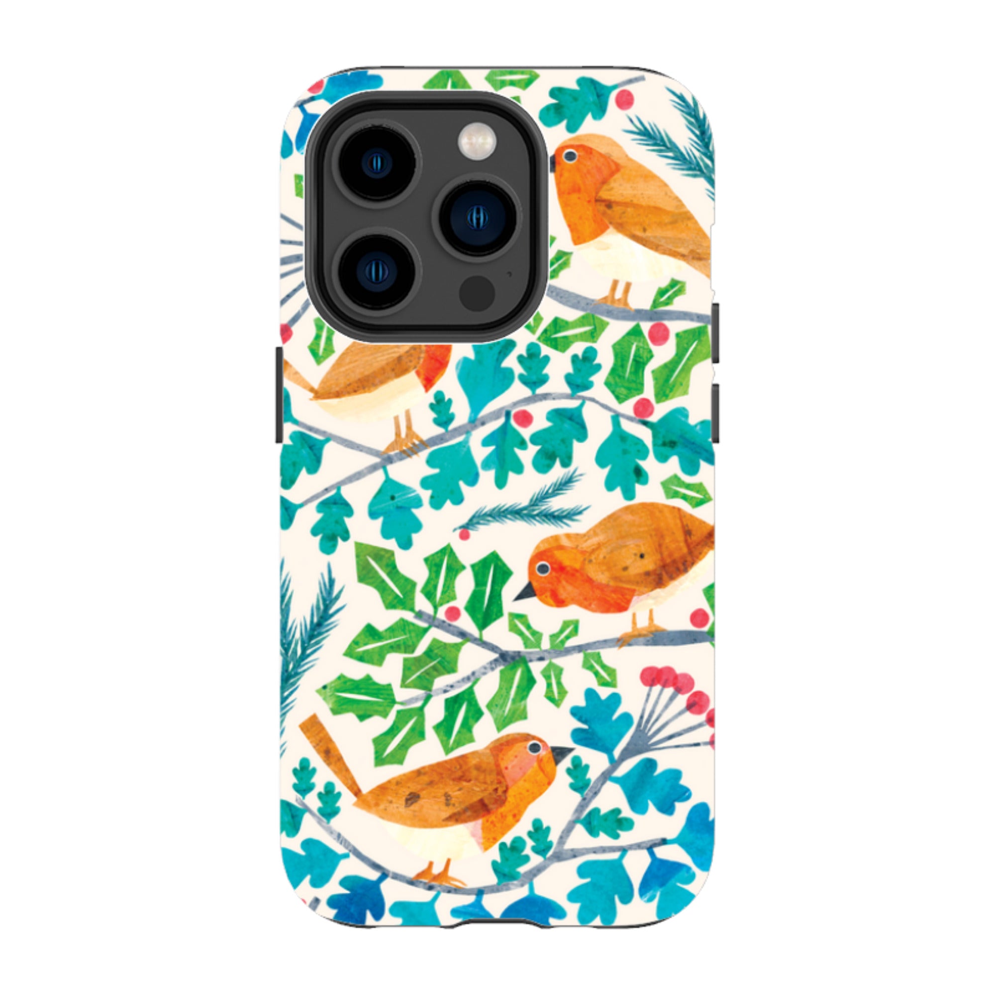 iPhone Tough Case - Robins By Tracey English