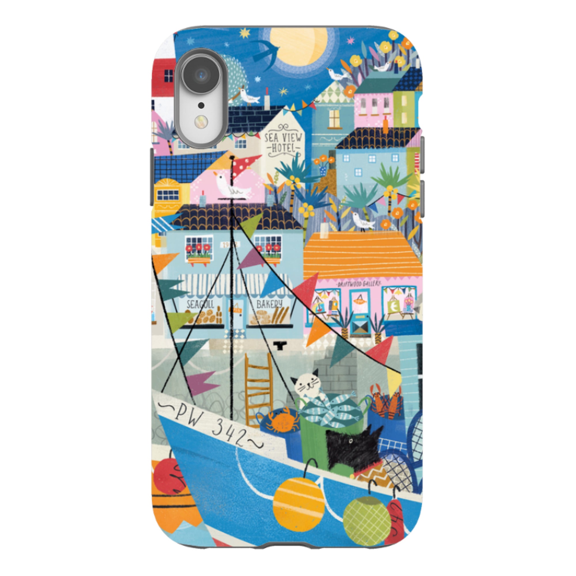 iPhone Case - Night Harbour 2 By Ali Brookes