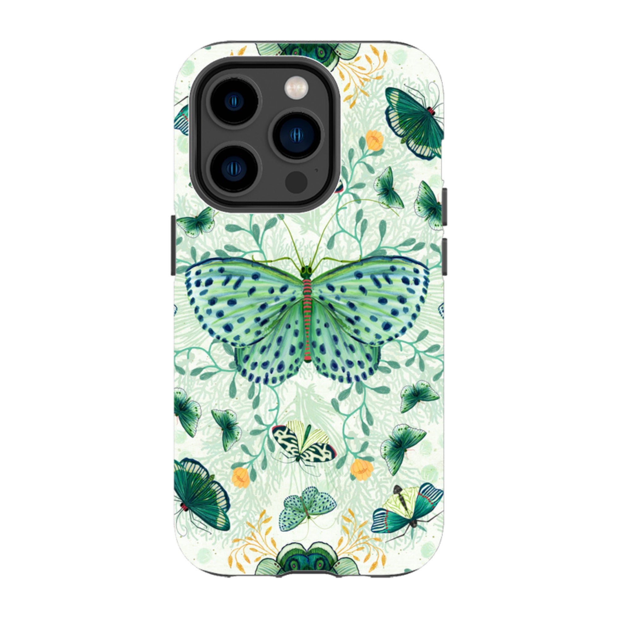 iPhone Tough Case - Big Moth 1 By Katherine Quinn