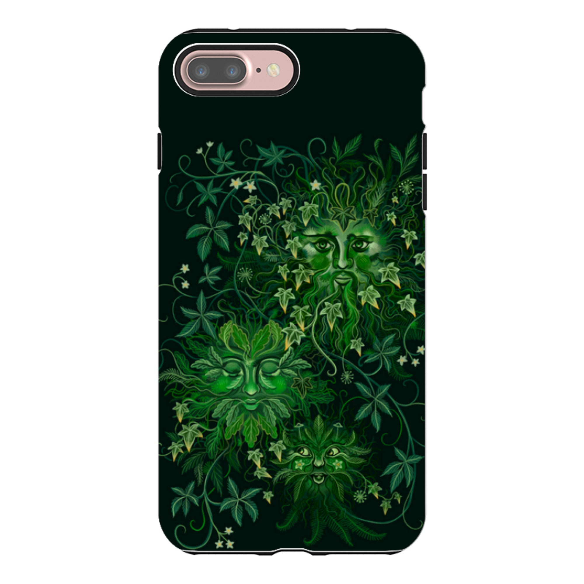 iPhone Tough Case - Green Man By Anna Stead
