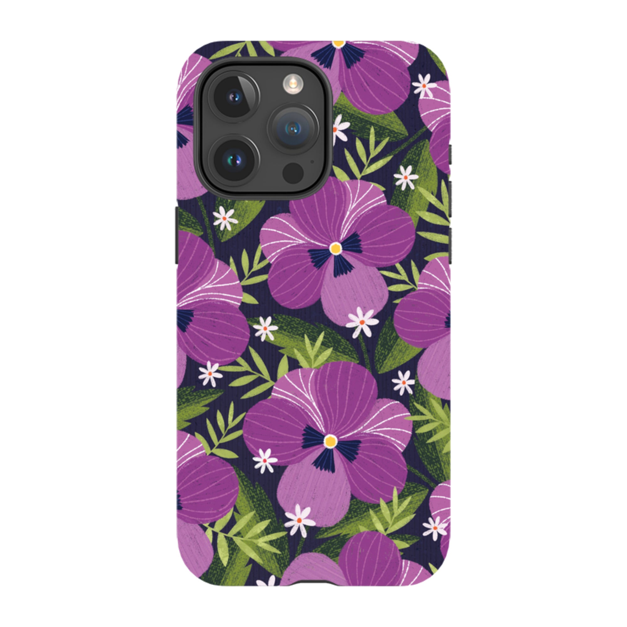 iPhone Tough Case - Pensees I By Ali Brookes