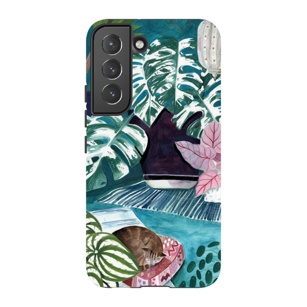 Samsung Tough Case - Blue Interior By Bex Parkin