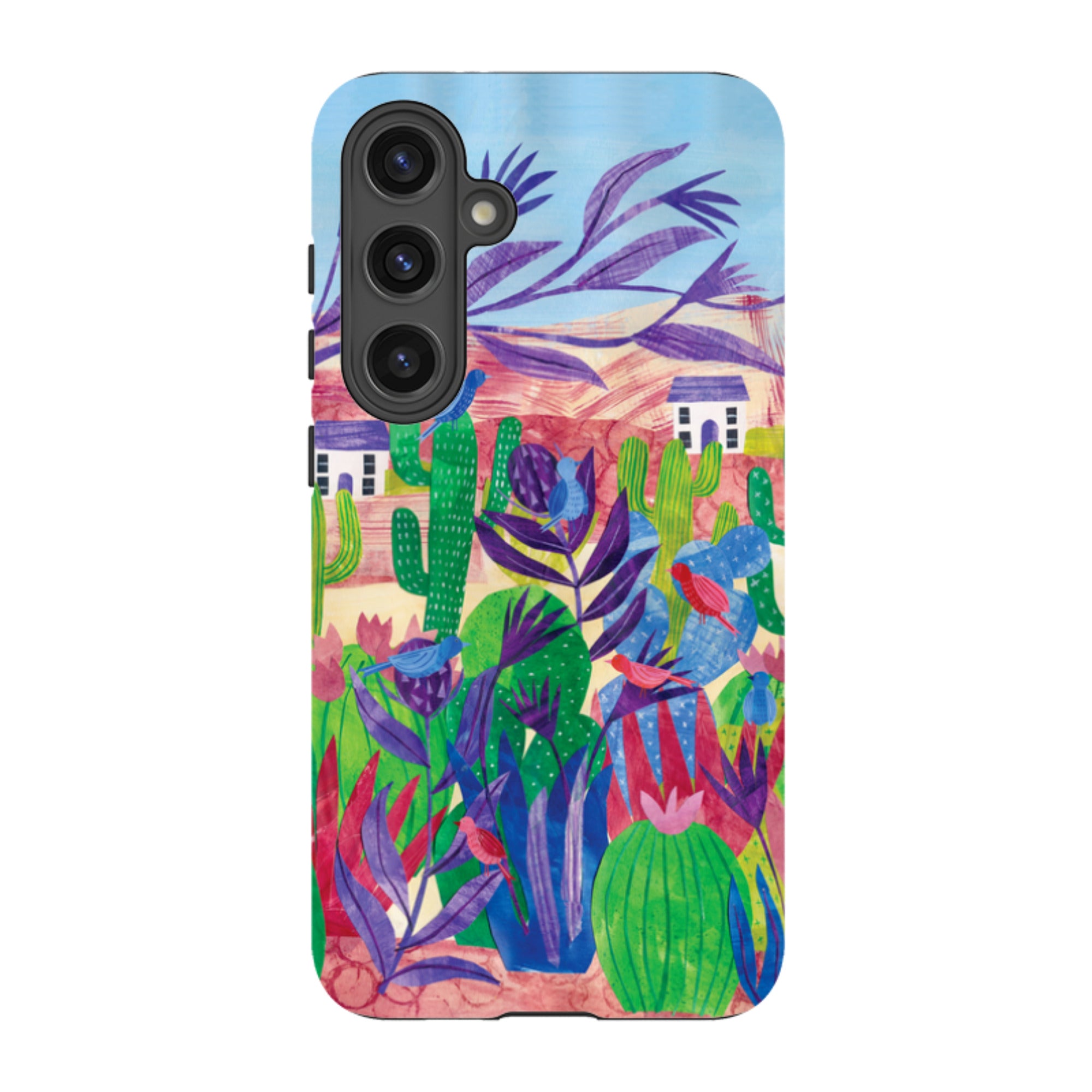 Samsung Tough Case - Desert Cactus By Tracey English