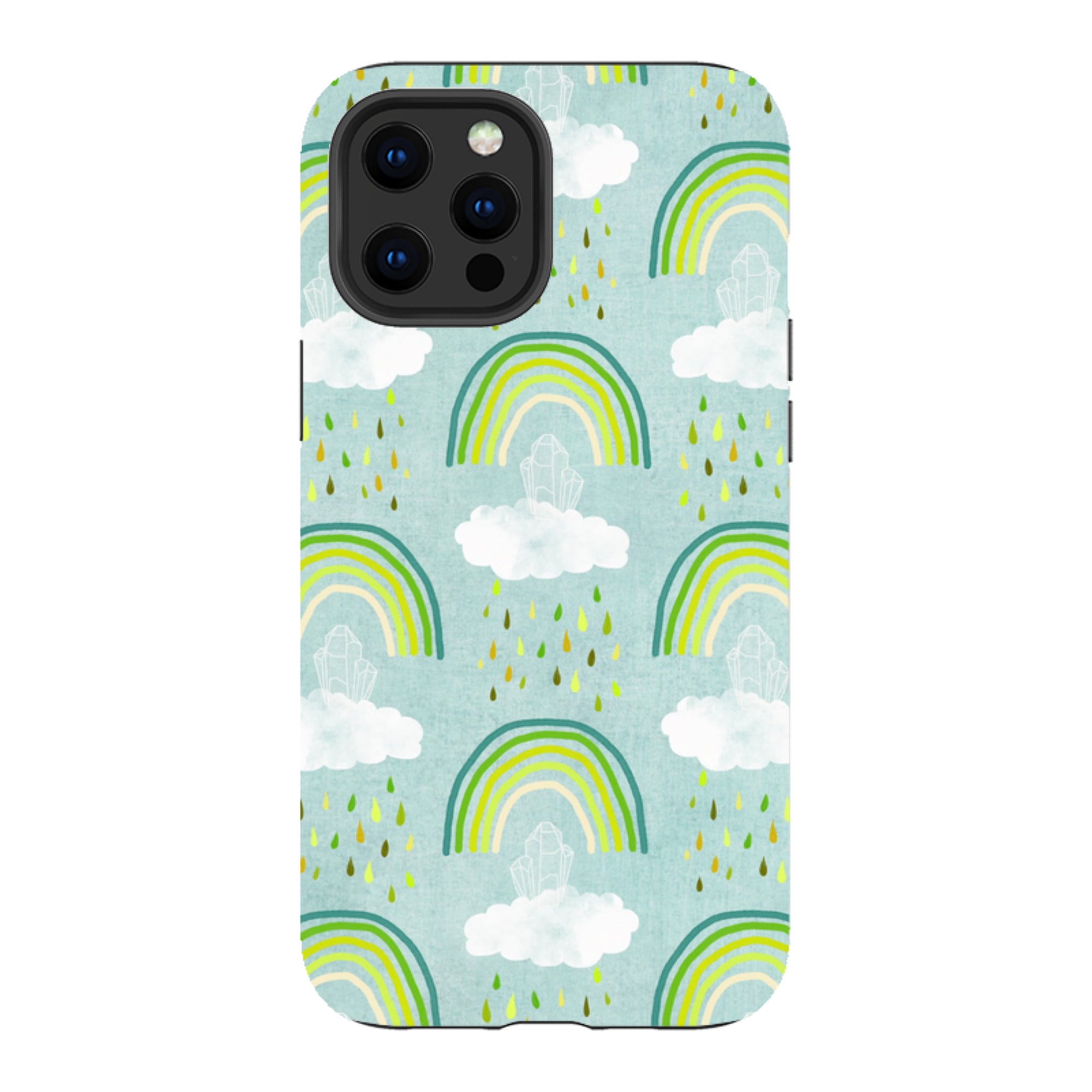 iPhone Tough Case - Rainbows And Crystals By Katherine Quinn