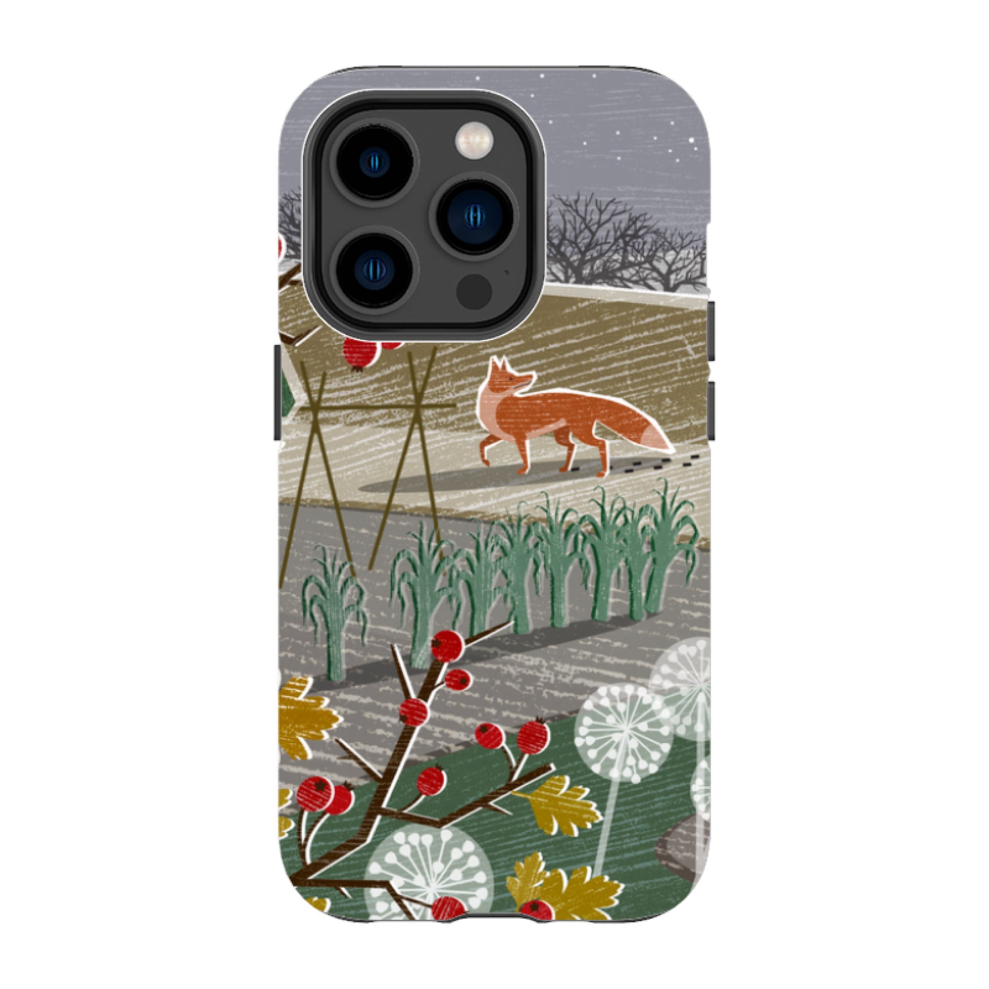 iPhone Tough Case - Night Fox 2 By Liane Payne