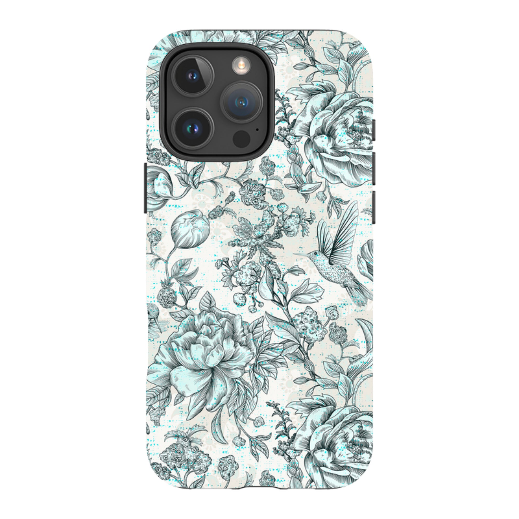 iPhone MagSafe Tough Case -  Blue Peonies